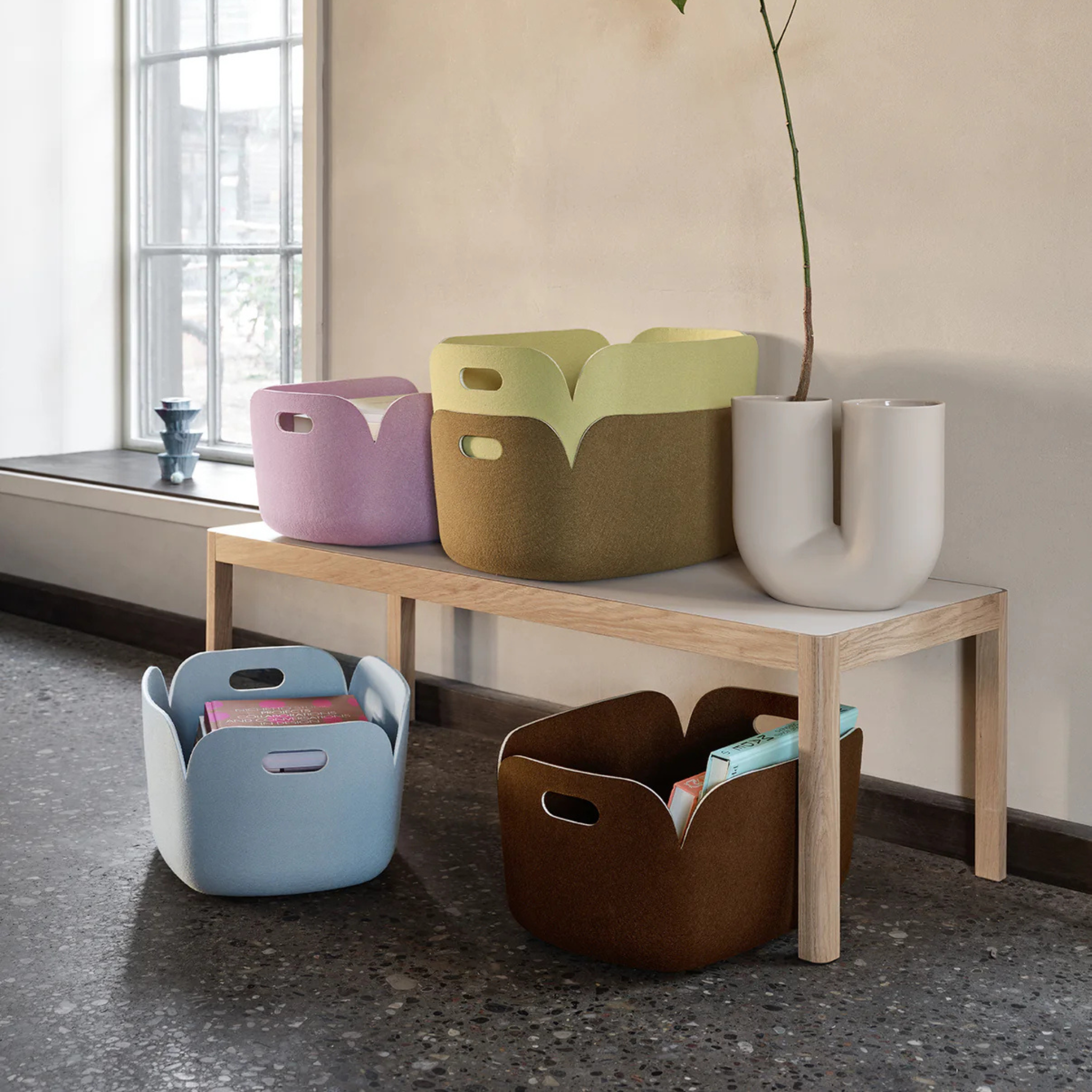 Restore Basket/Dusty Lilac