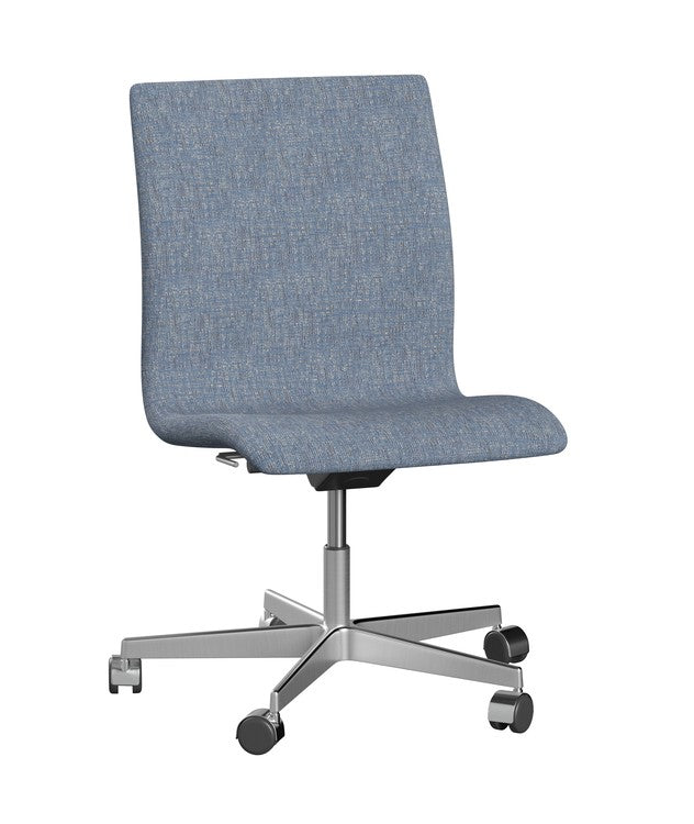 3171W - Oxford Chair Low back 5-Star base with castors