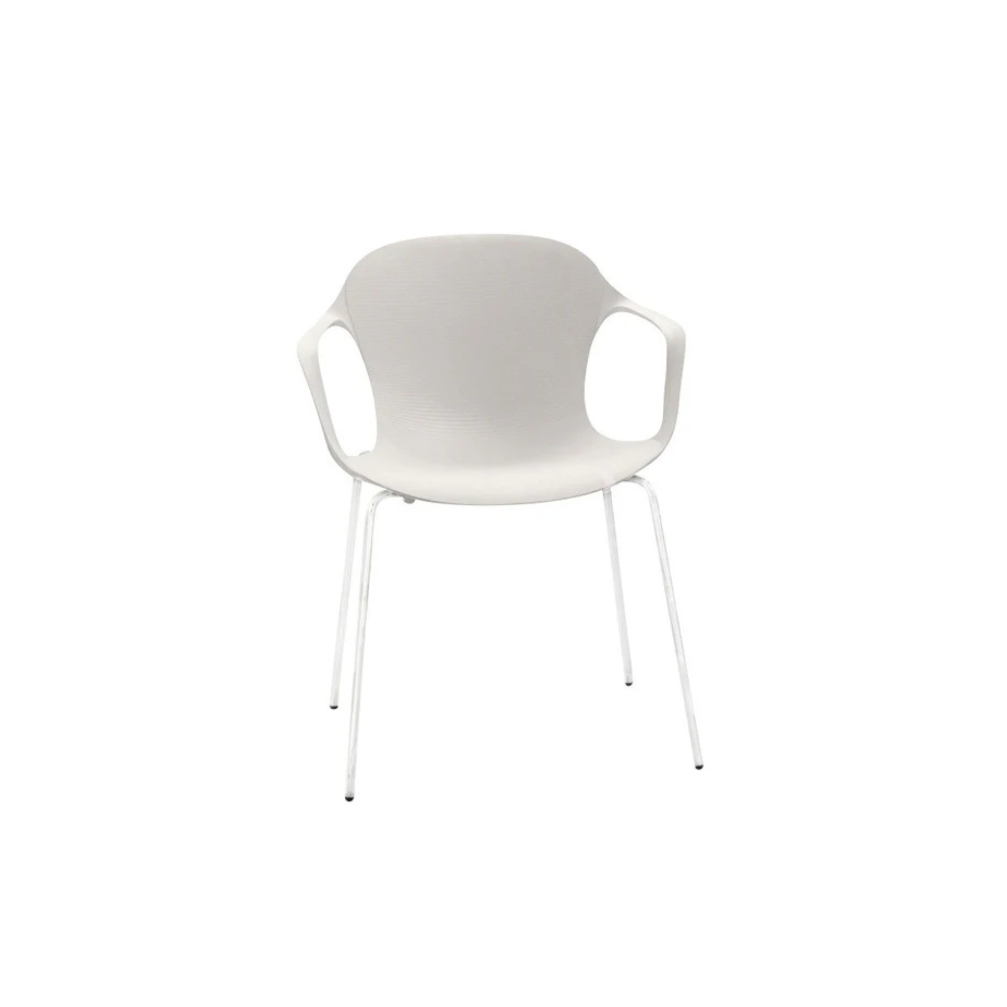 KS60 - Nap Armchair / Chrome / White