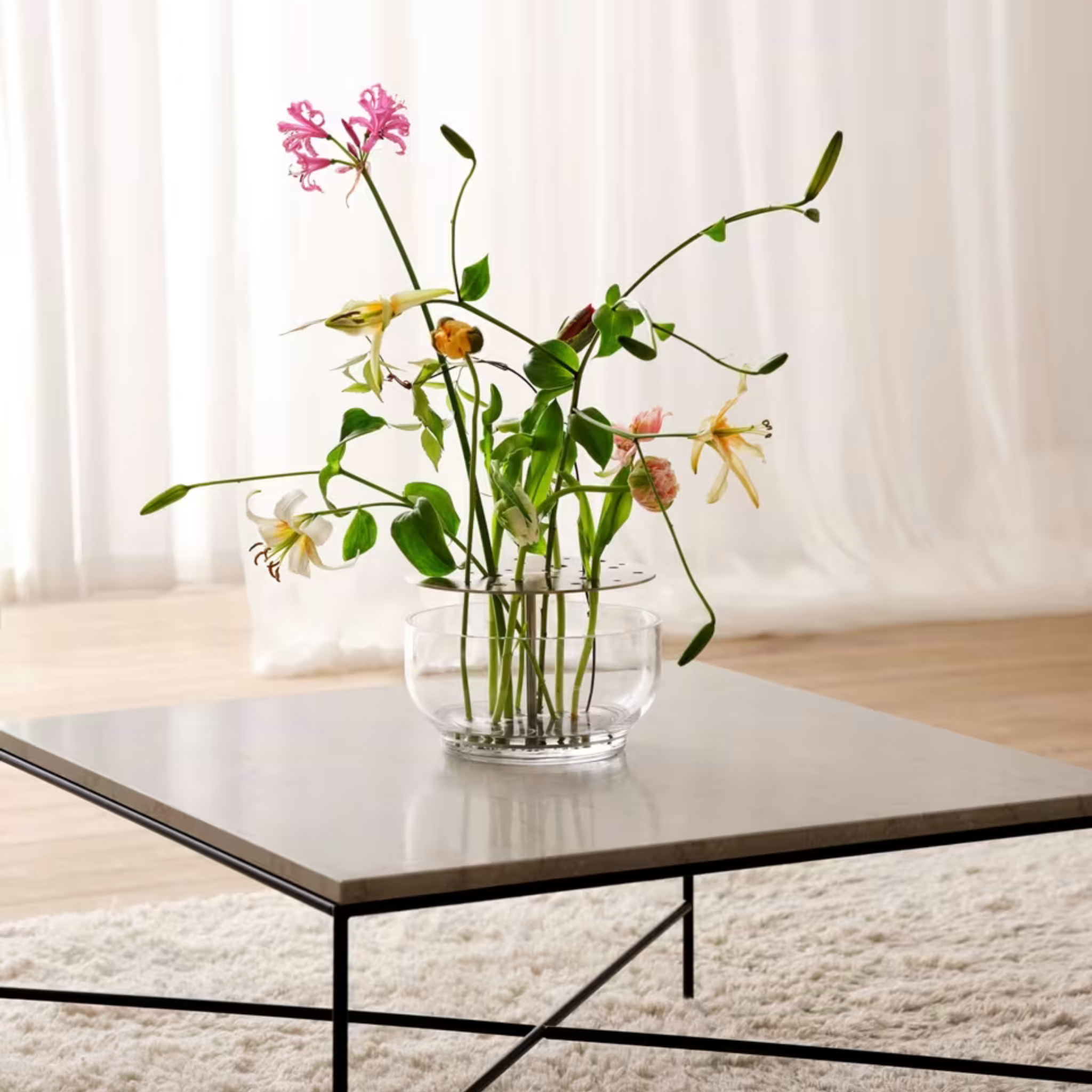 Ikebana Vase Large / Brass