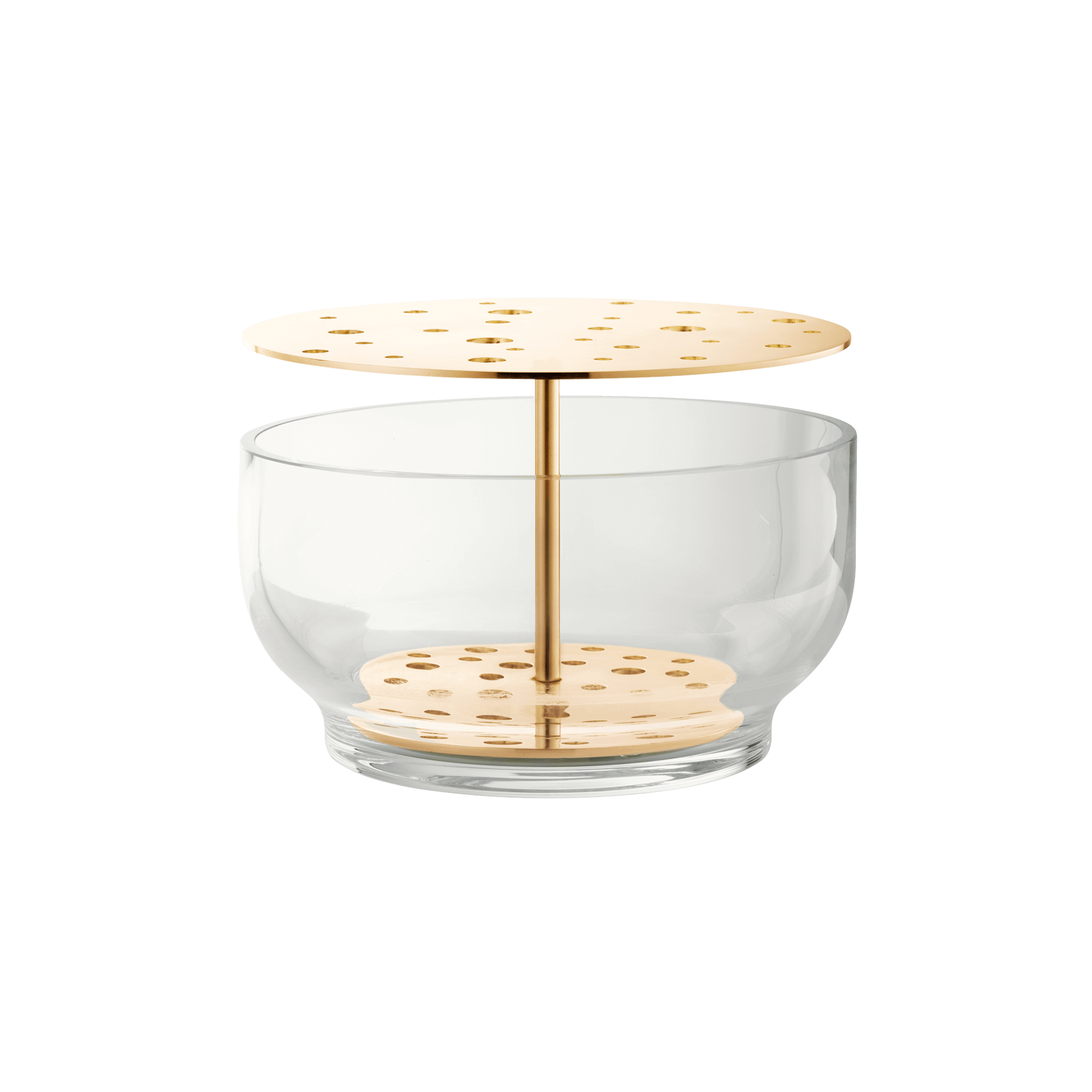 Ikebana Vase Large / Brass