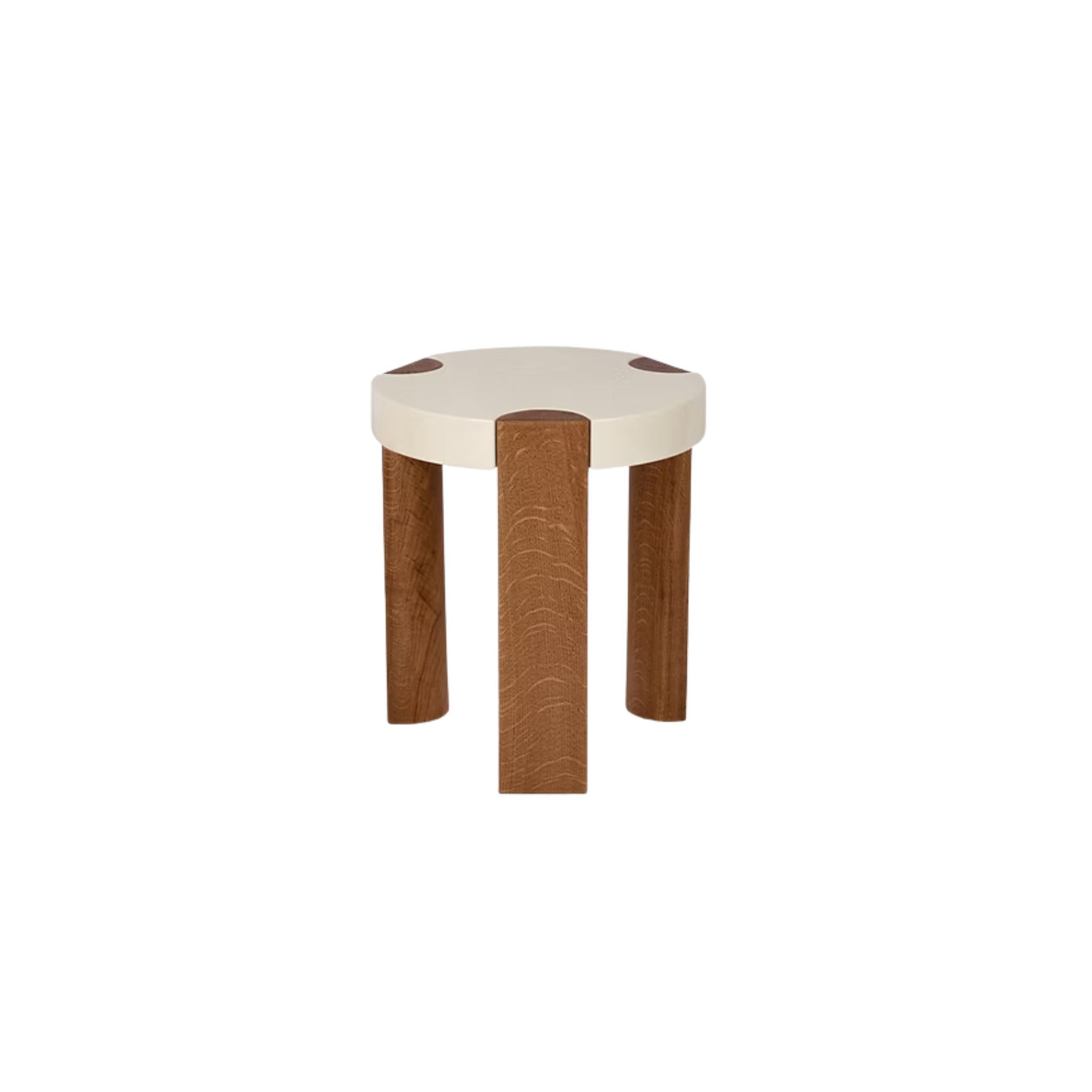 FER Side Table / Oak / White