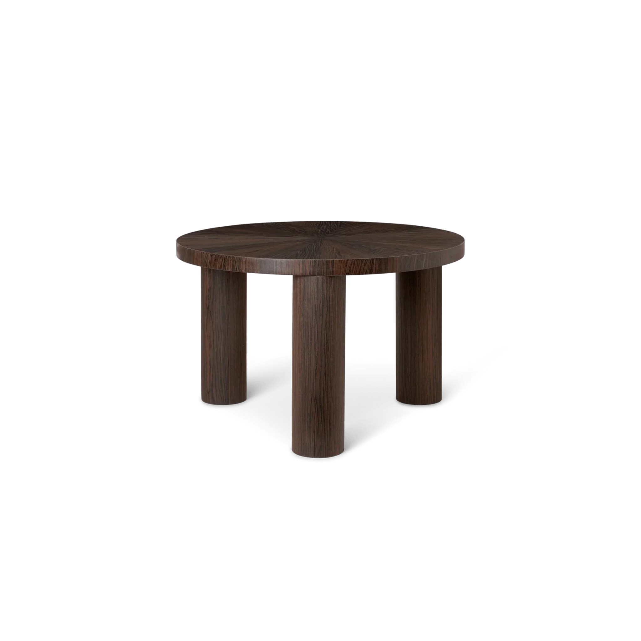 Post Coffee Table Small / Smoked oak / Star