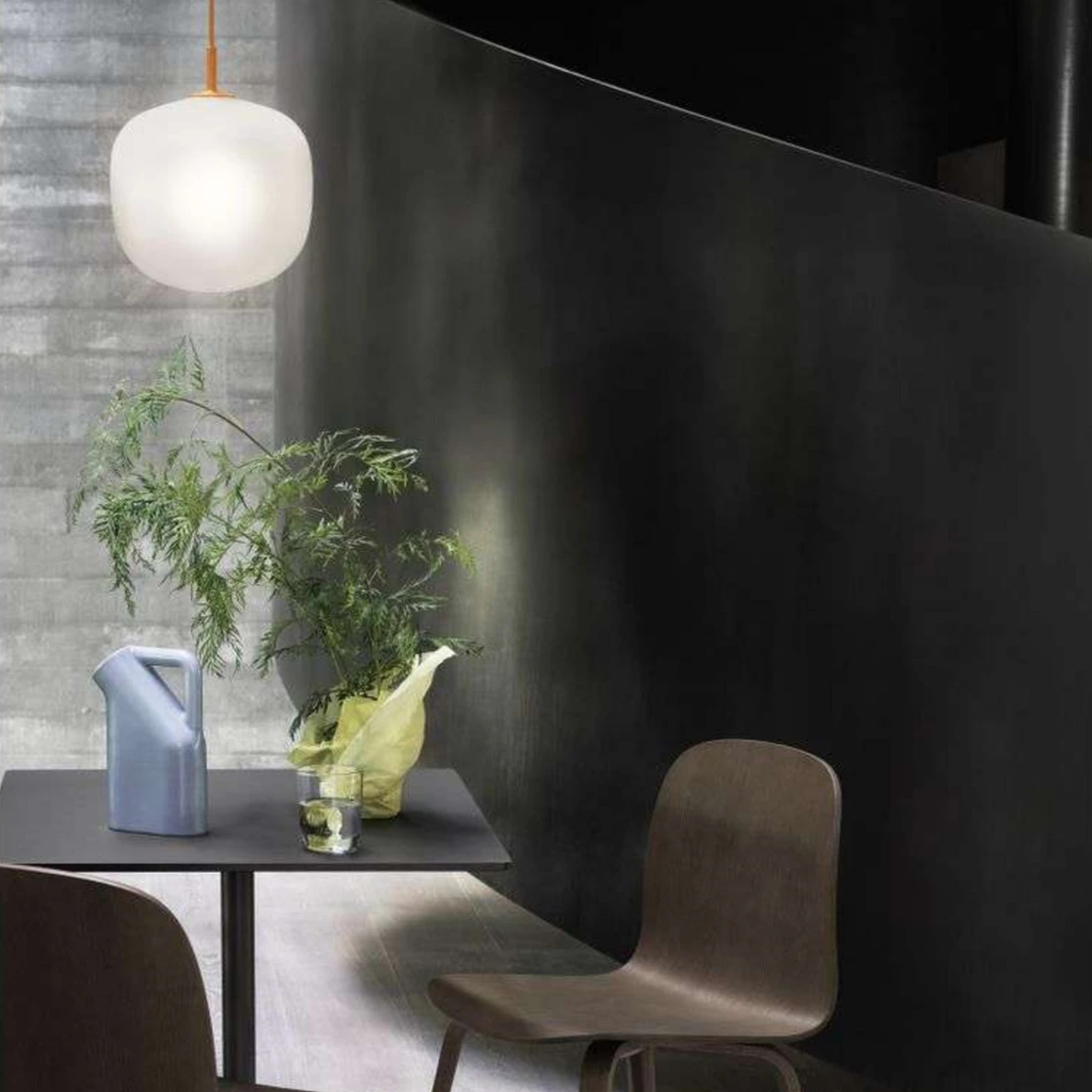 Rime Pendant - Ø25 - Deep Red