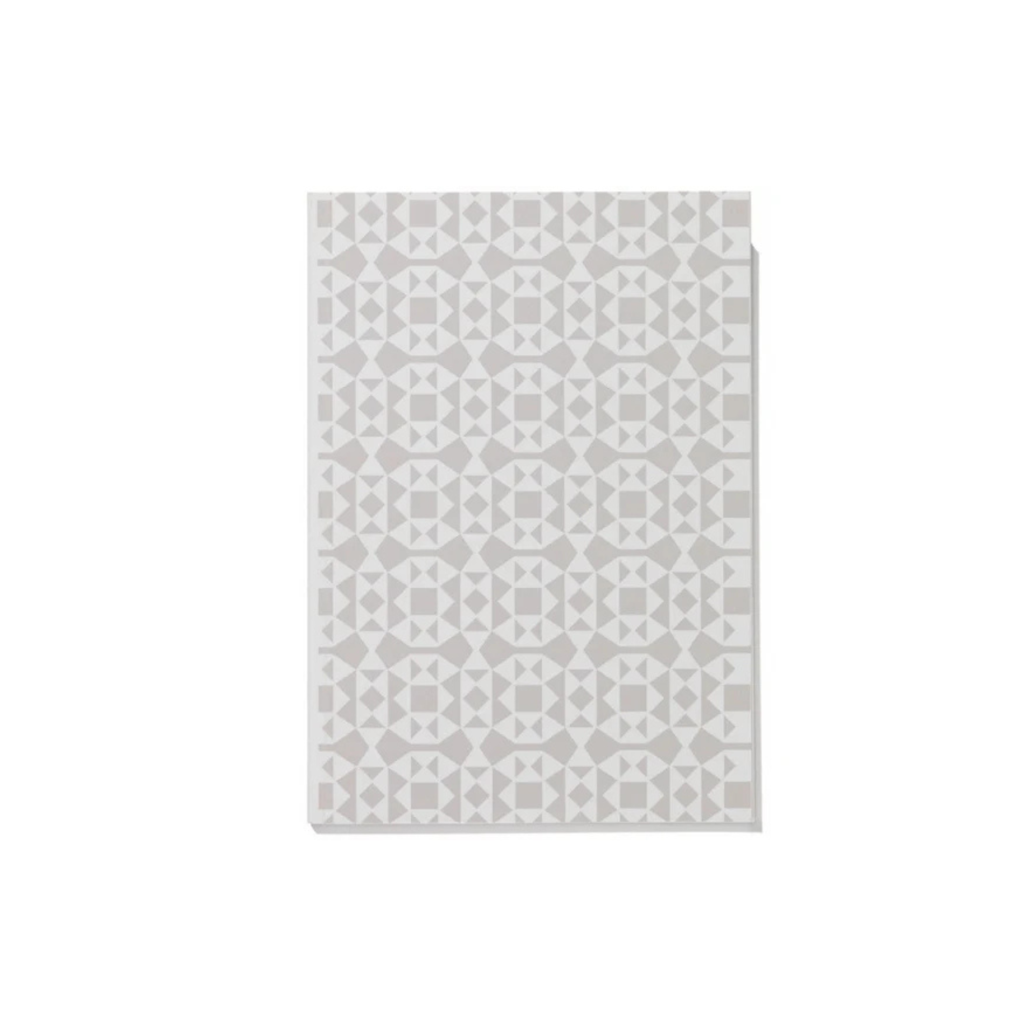 Notebook Softcover A5 / Facets White