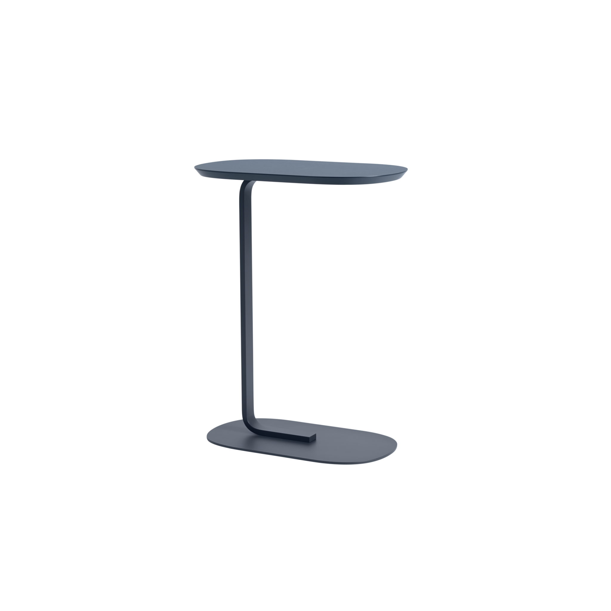 Relate Side Table Low/ Blue Grey