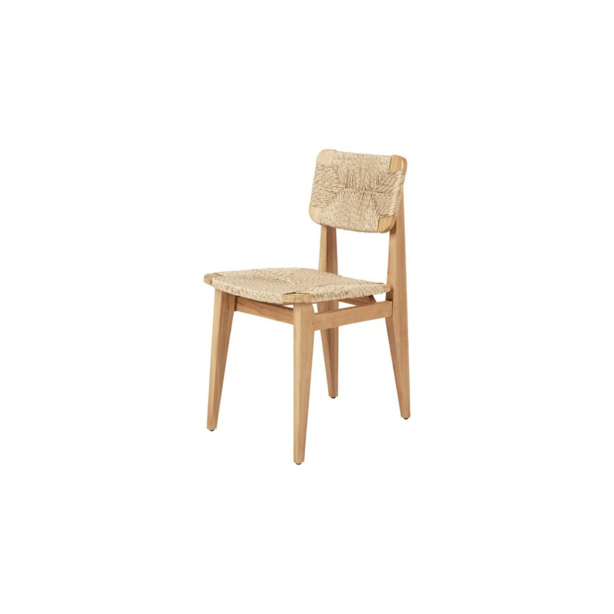 C-Chair Dining Chair/ French cane/ Natural Teak/ Outdoor