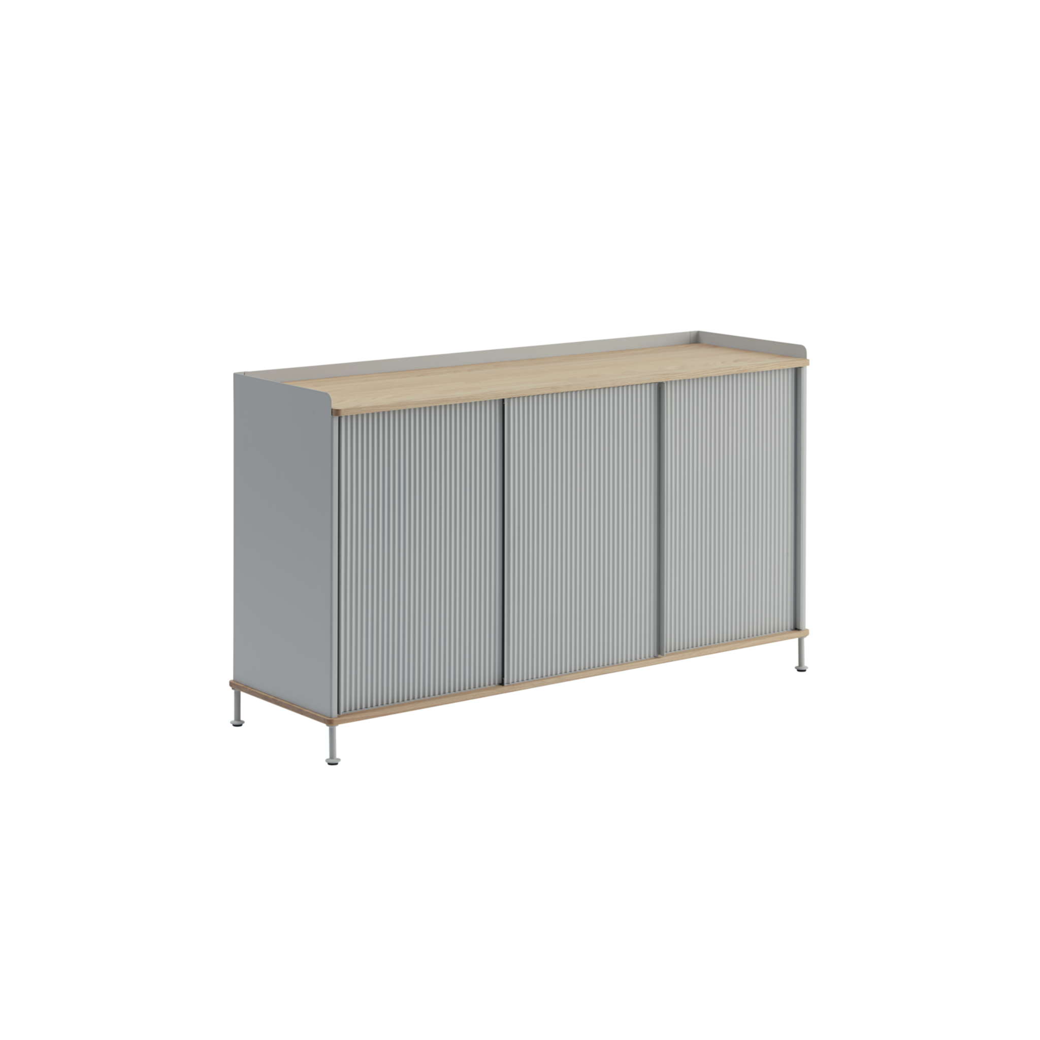 Enfold Sideboard/ Oiled Oak /Grey