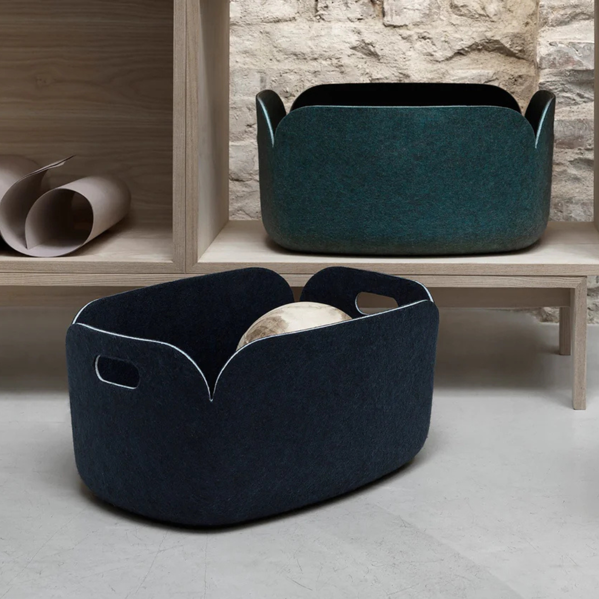 Restore Basket/ Dark green