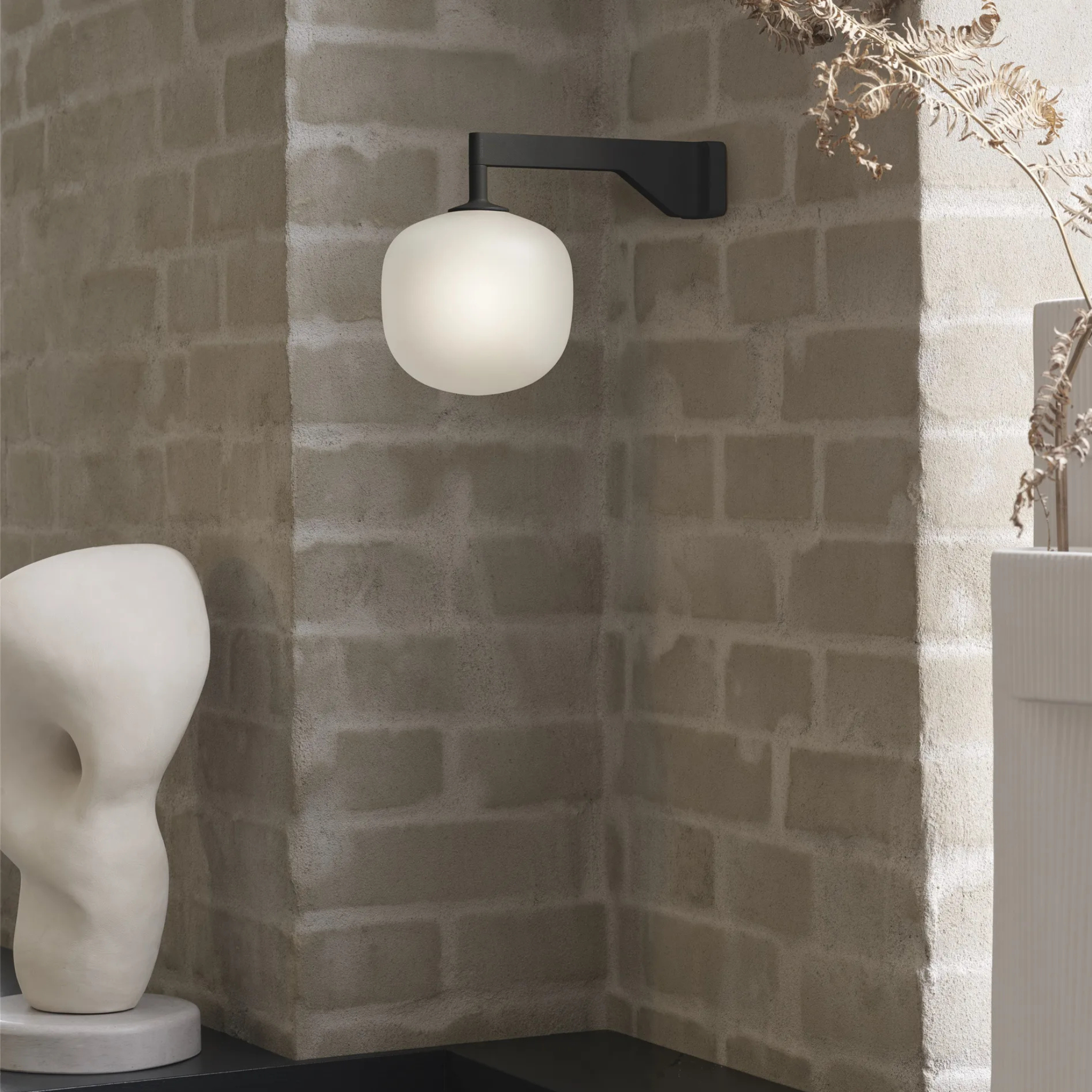 Rime Wall lamp/ Grey