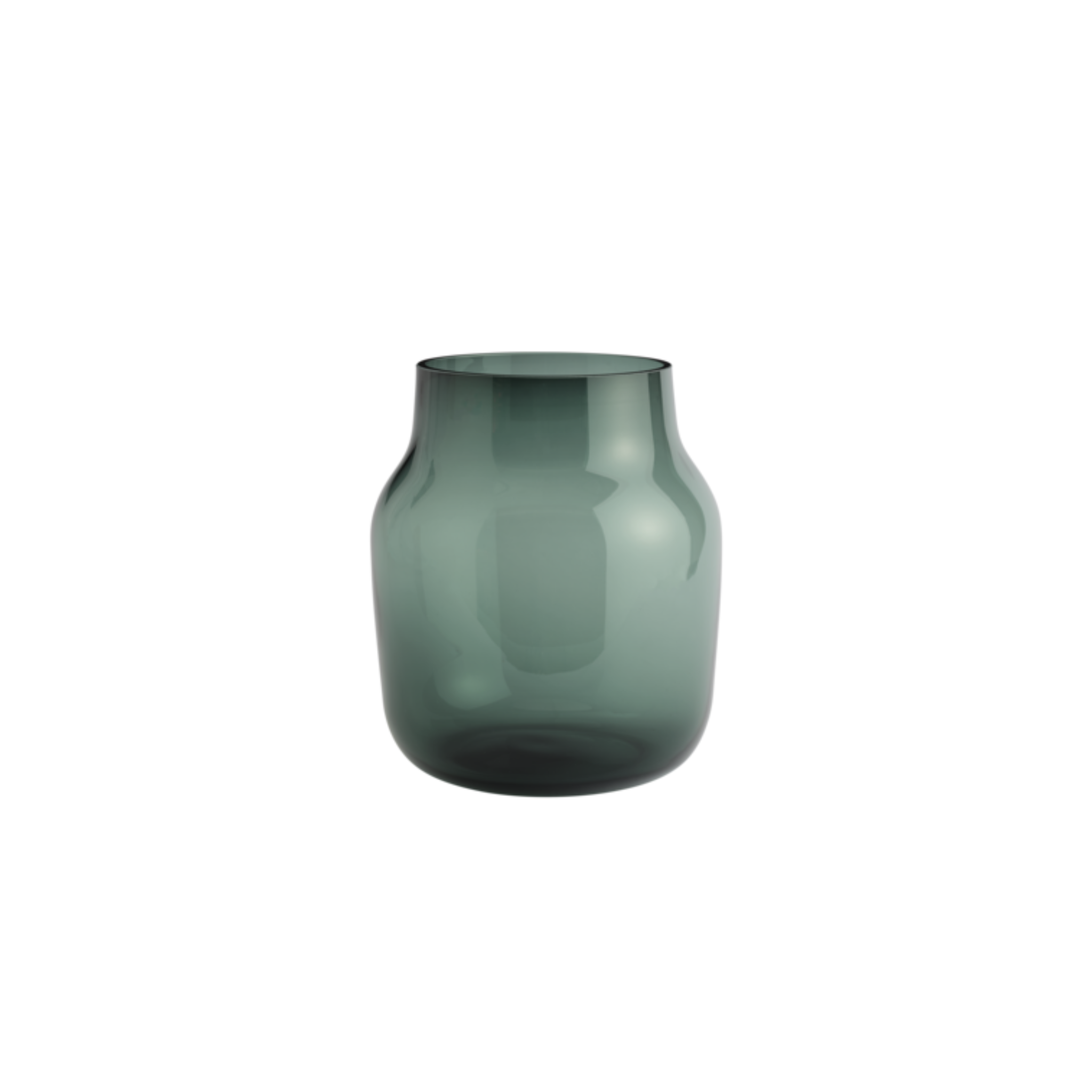 Silent Vase/ Dark Green