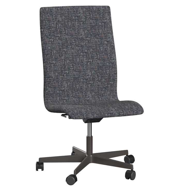 3173W - Oxford Chair Low back 5-Star base with castors