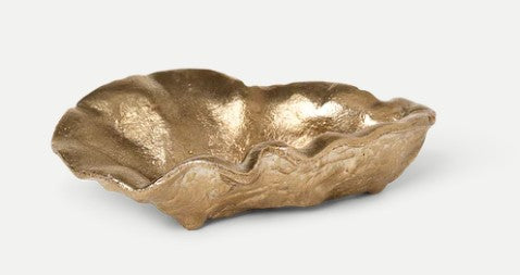 Oyster Bowl/ Brass