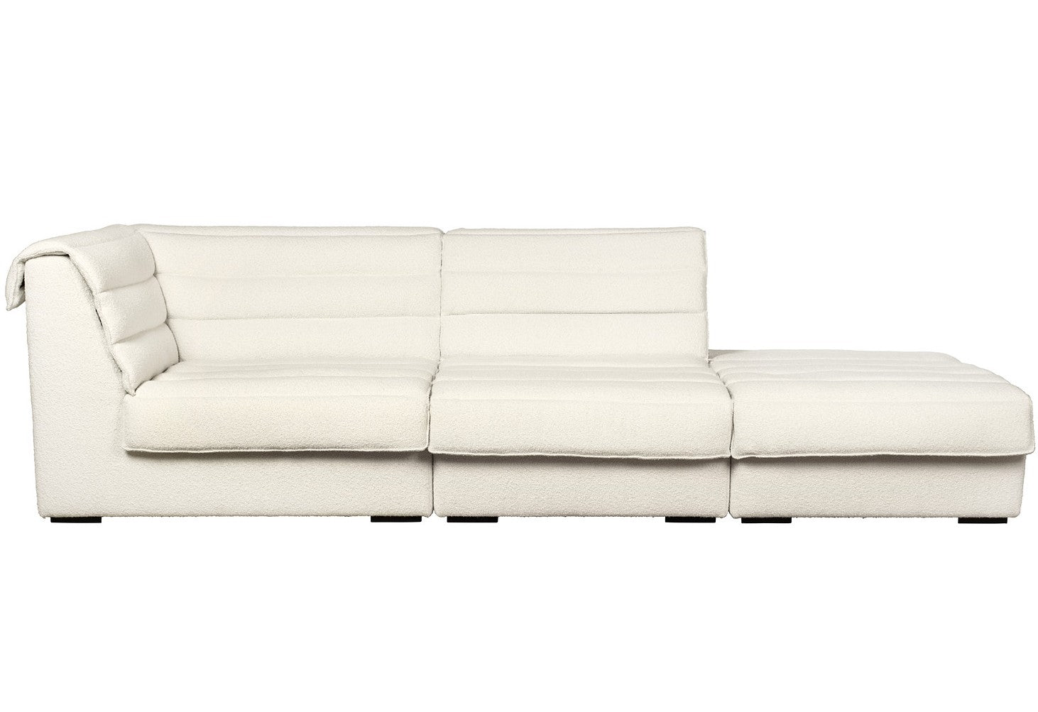 Sailor 3-seater Sofa w. Chaiselong / Fabric Barnum 001