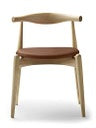 CH20 - Elbow Chair/Oak /White Oil/ Loke 7748