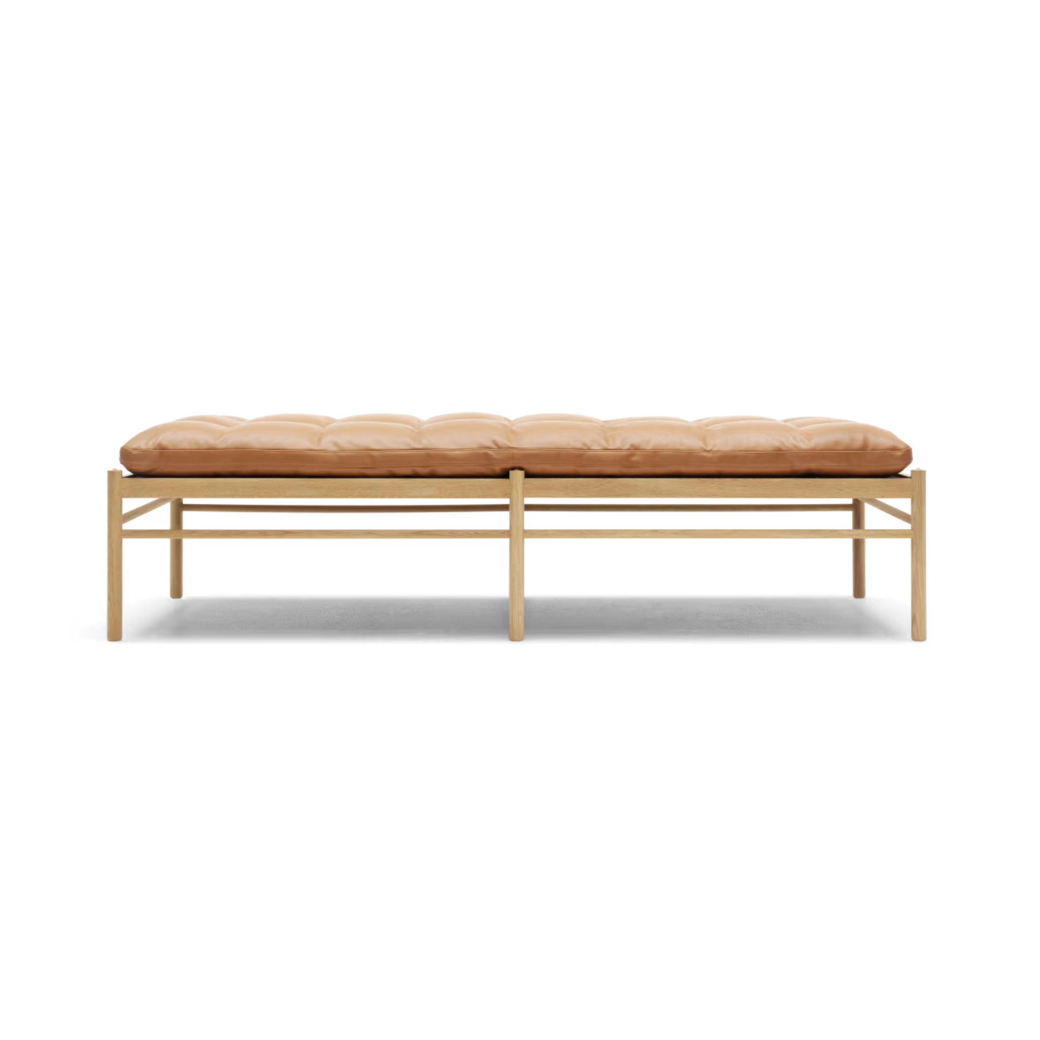 OW150 - Daybed / Oak oil / Leather Sif 95