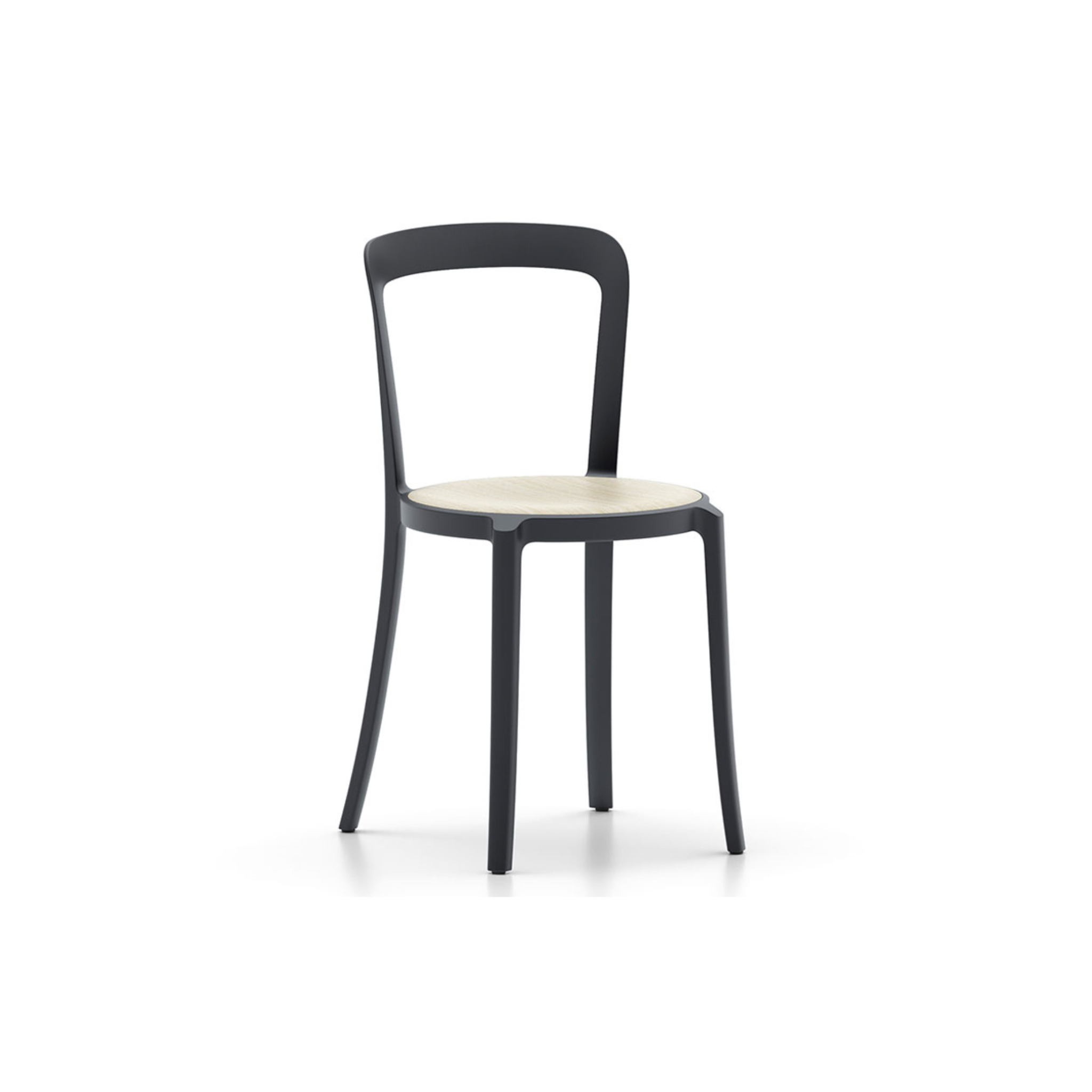 ON & ON Stacking Chair / Black