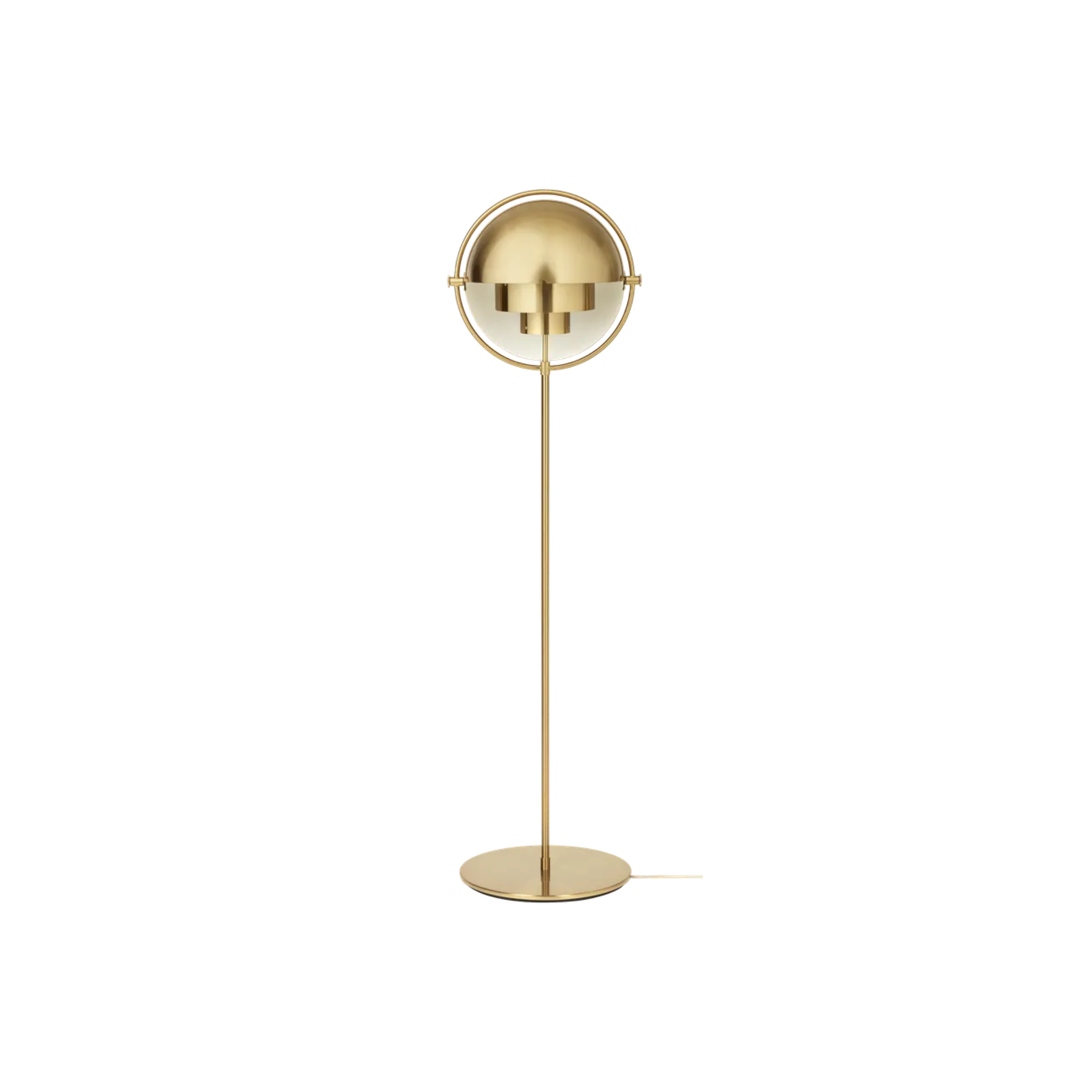 Multi-Lite Floor Lamp / Brass / Shiny Brass