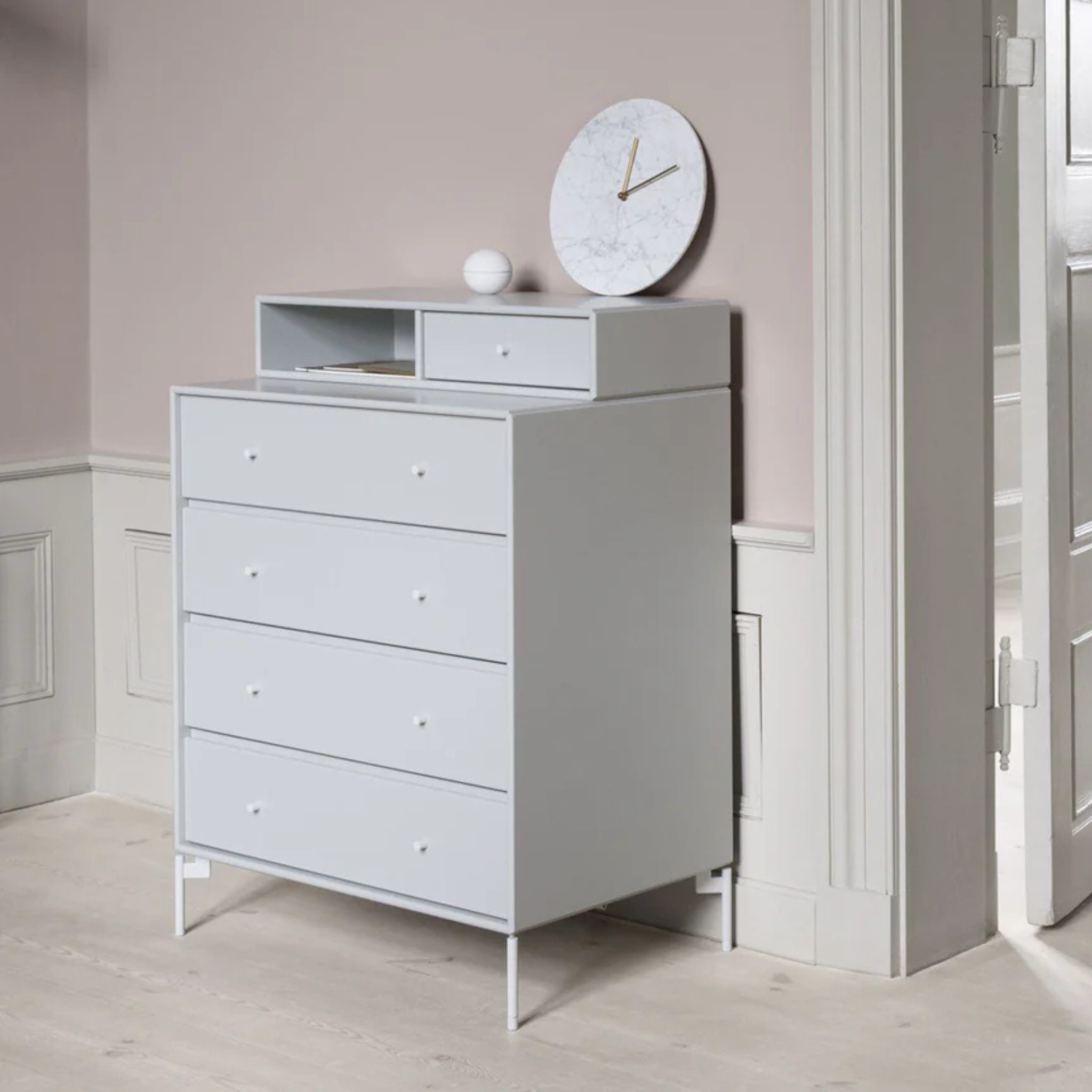 Keep Chest of drawers / Legs / Chamomile-White