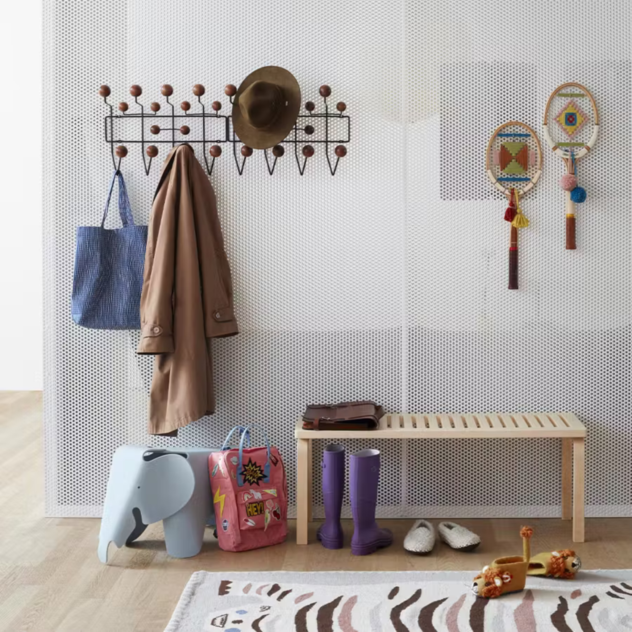 Hang it all / White Multi-tone