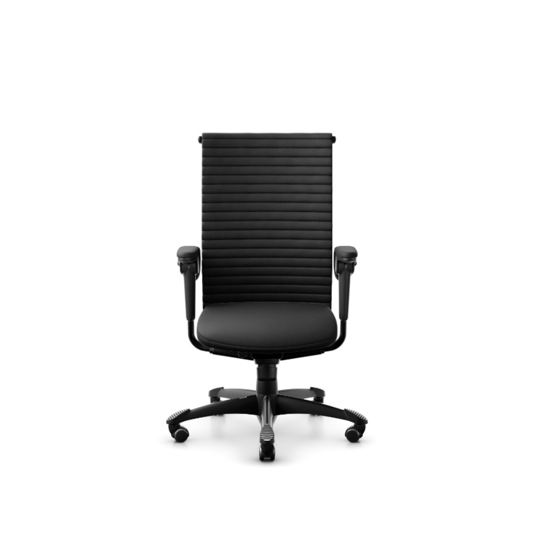 HAAG Excellence 9321 / Polished aluminium / Leather Paloma Soft black