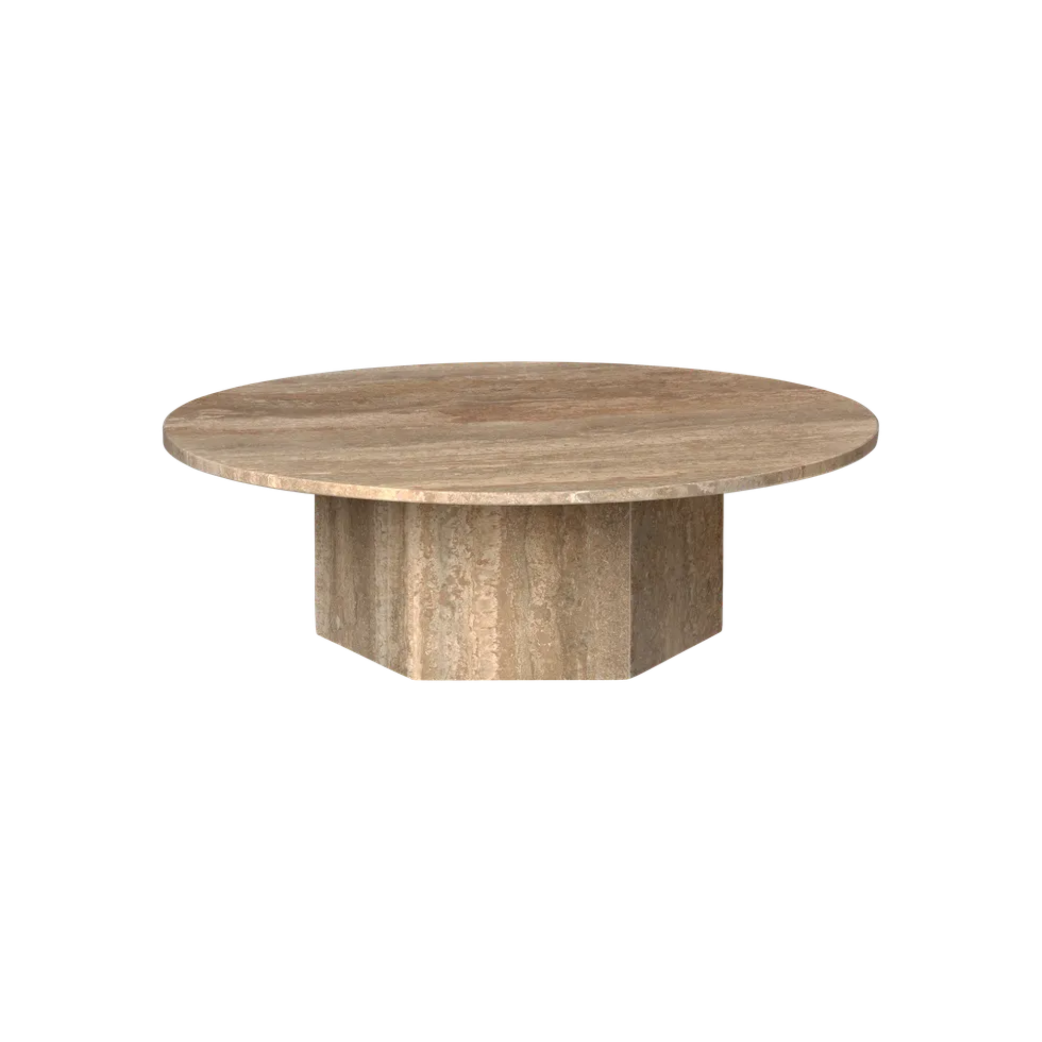 Epic Coffee Table - Round 110 / Warm taupe