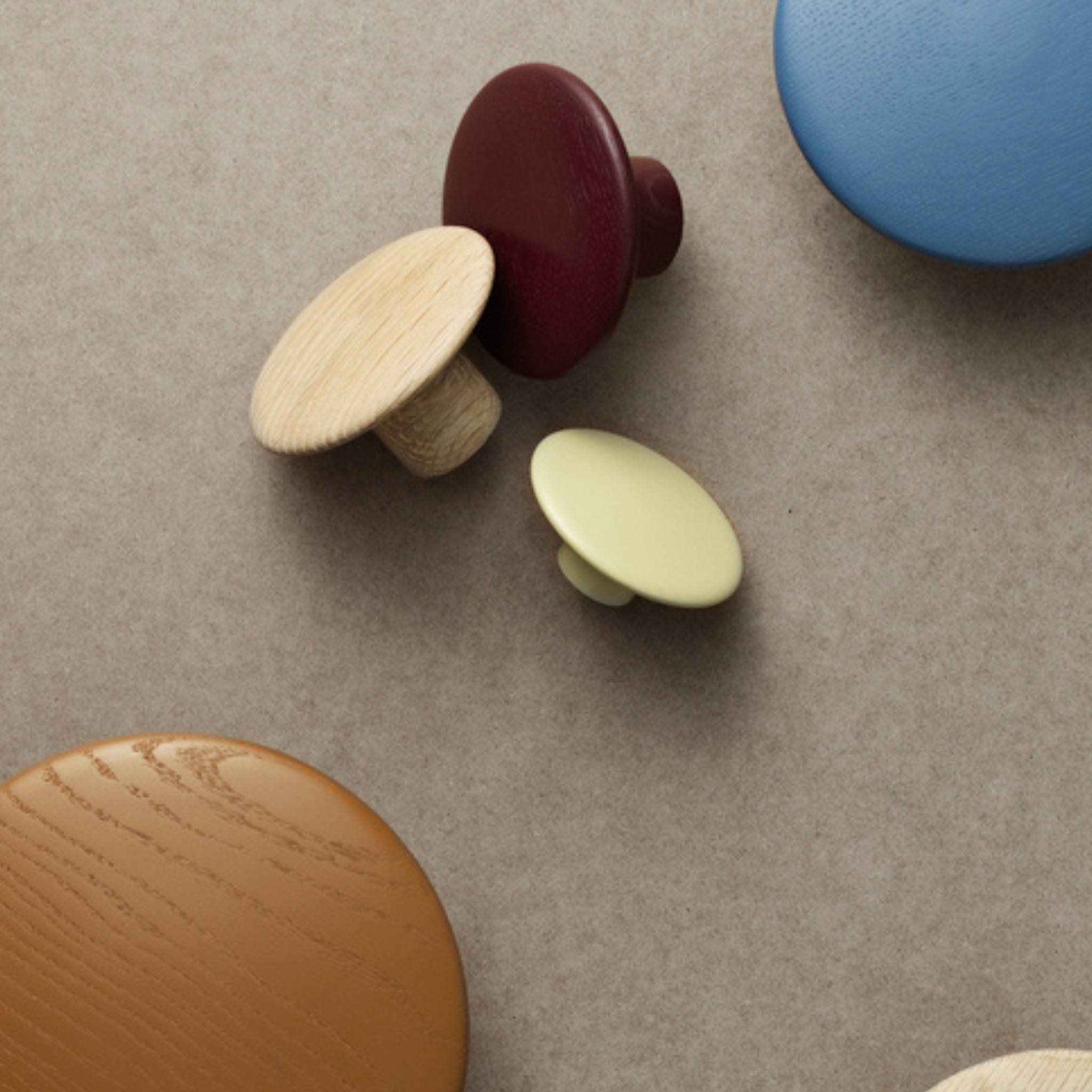 Dots/ wood/ Burgund -01
