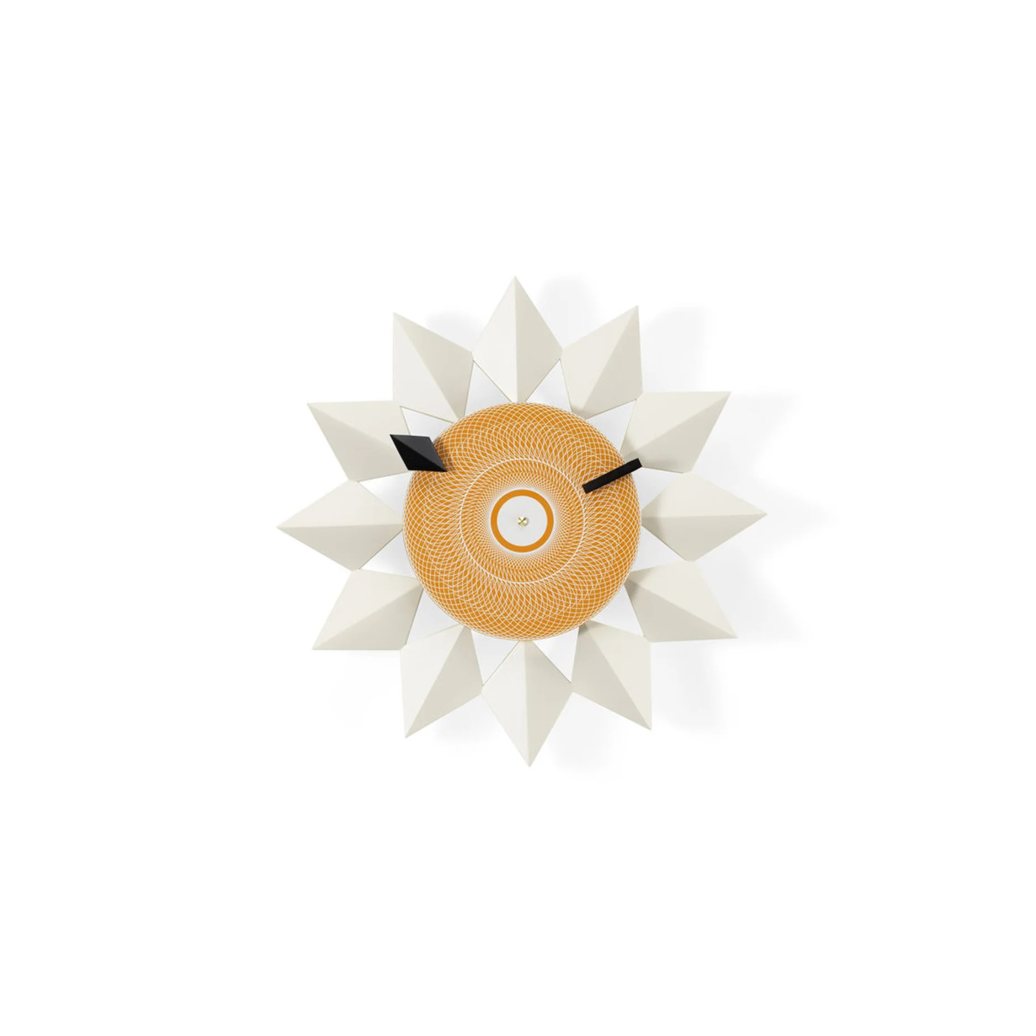 Diamond makers clock - White