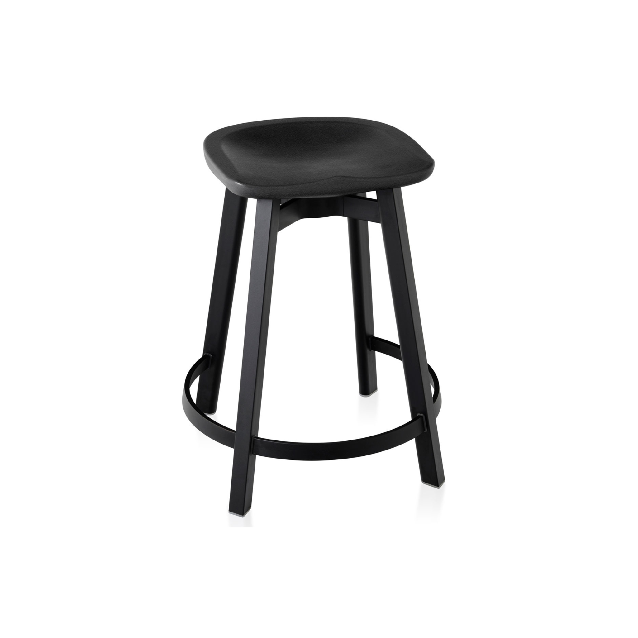 SU Barstool / Black anodized / Charcoal