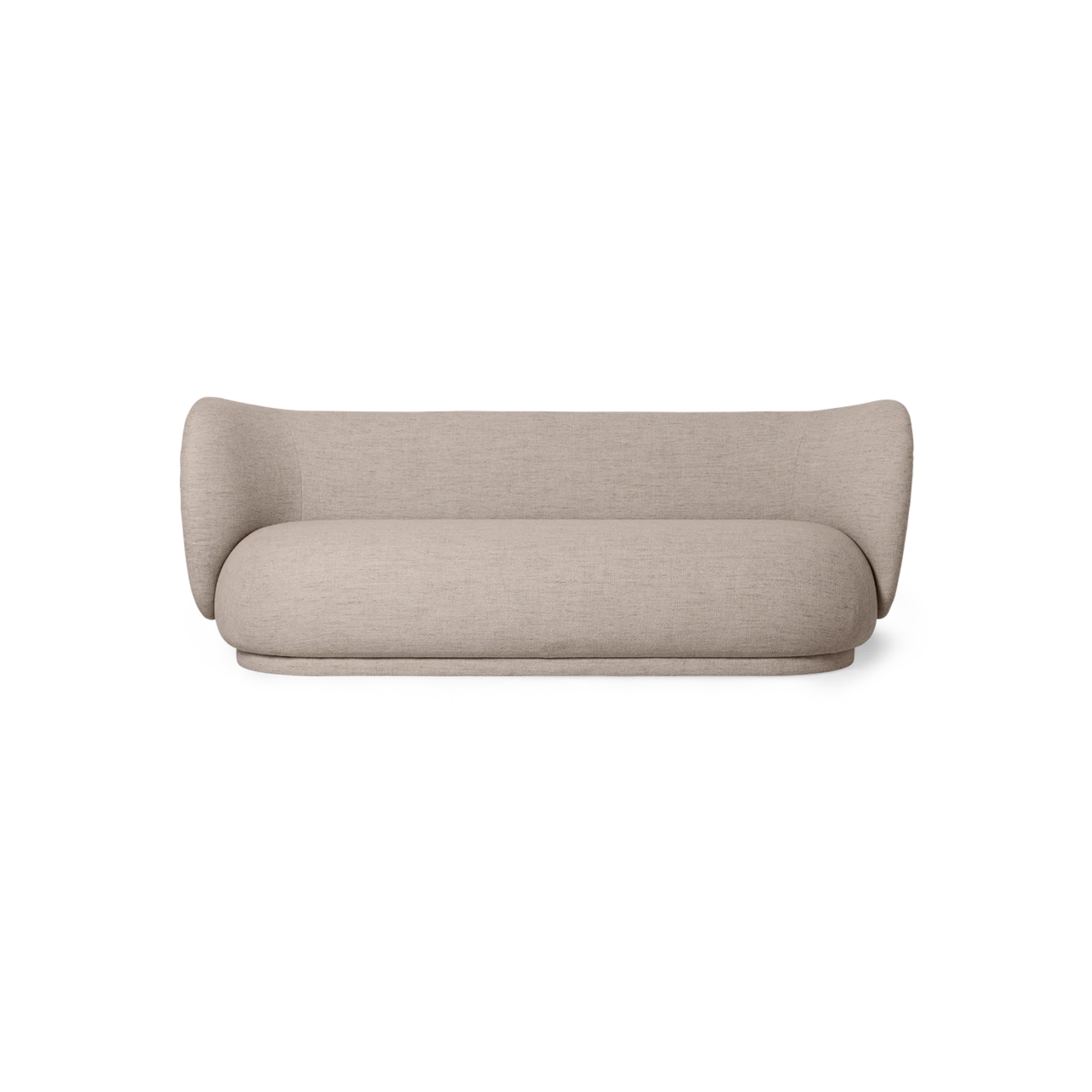 Rico Sofa 3-seater / Fabric Boucle Sand