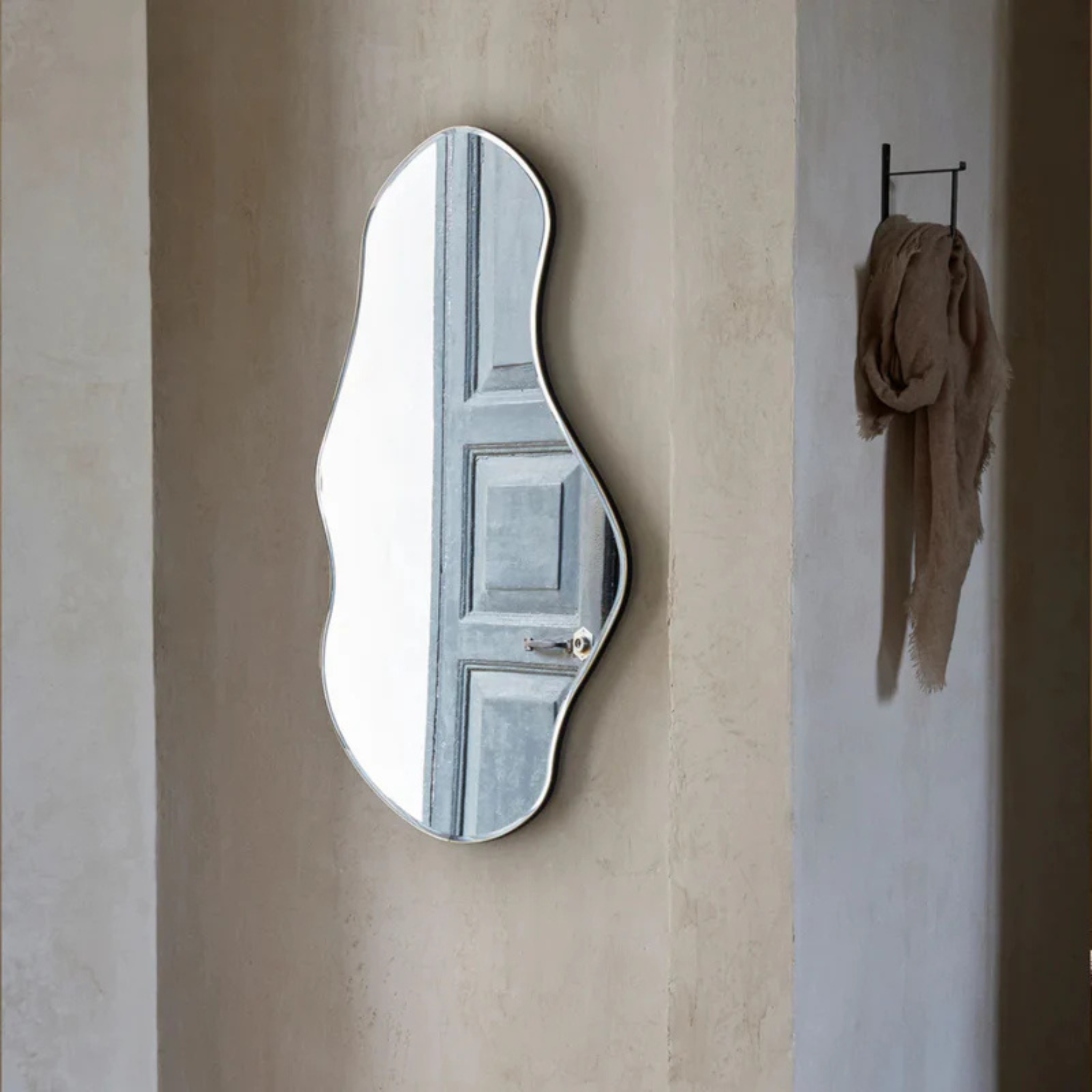Pond Mirror - Large / Brass