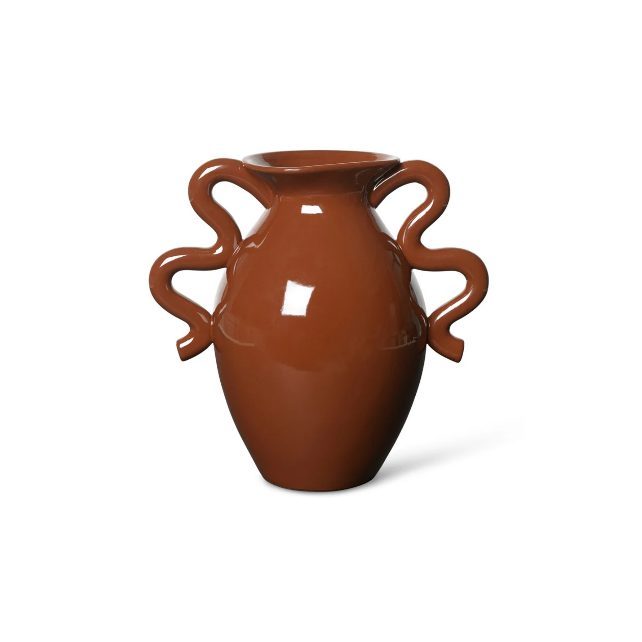 Verso Table Vase / Terracotta