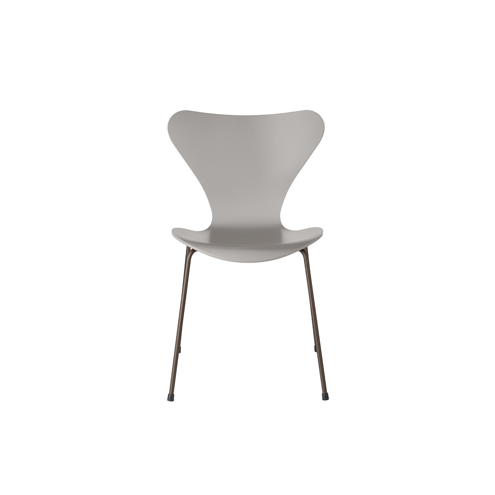 3107 - Series 7 Chair - Brown bronze - Lacquered Nine Grey