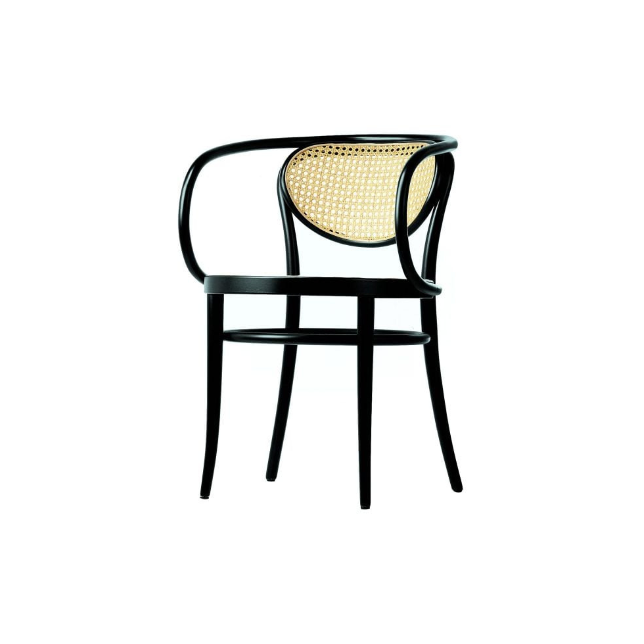 210 R Bentwood Armchair - Black