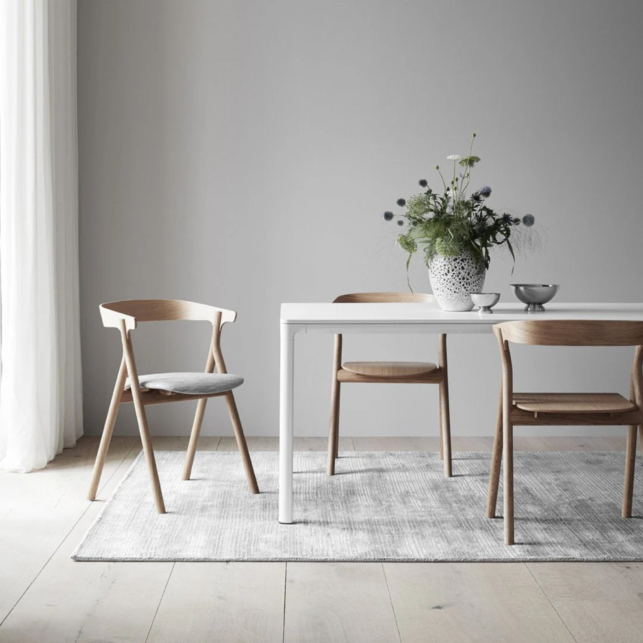 Yksi Chair Seat upholstered - Model 3341