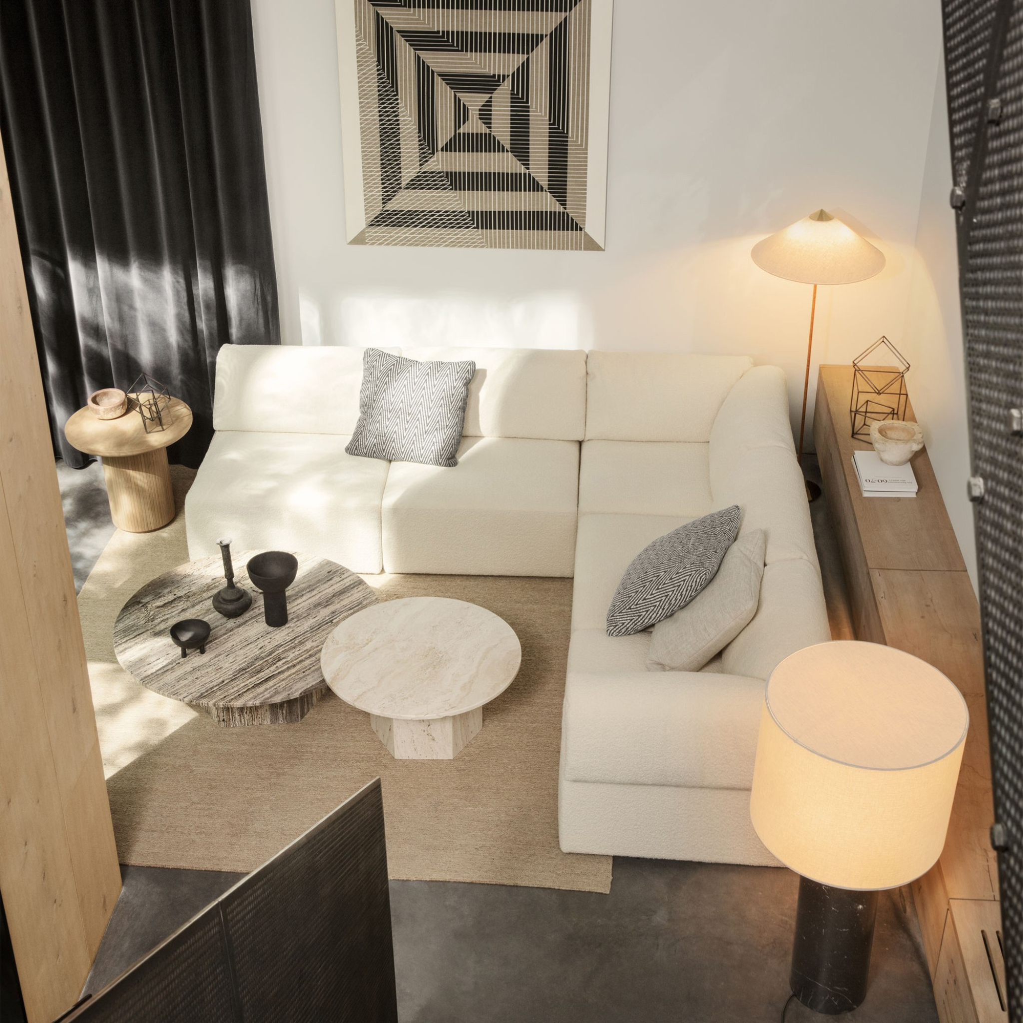 Wonder Sofa - 3-seater with chaise longue