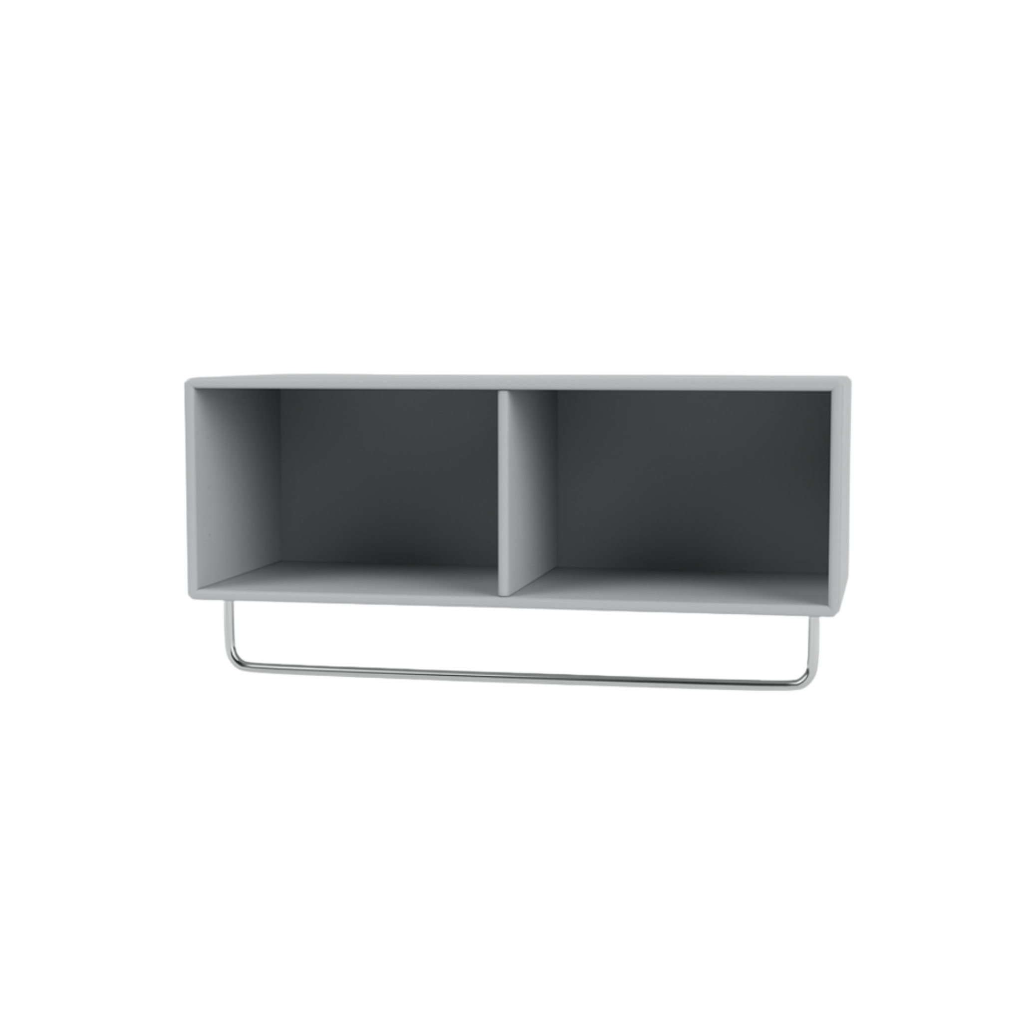 COAT shelf with clothes rack