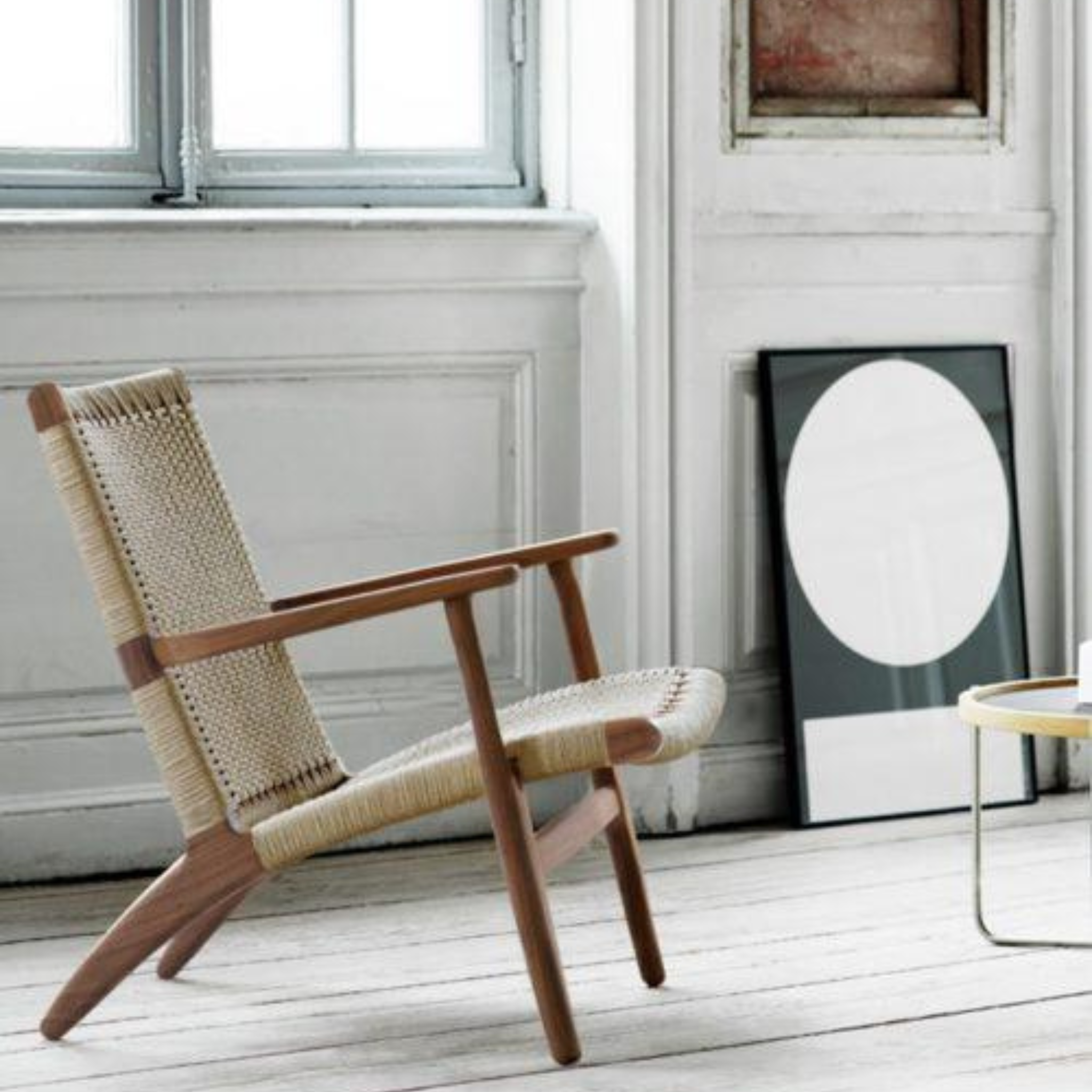 CH25 / Walnut oil / Natural paper cord