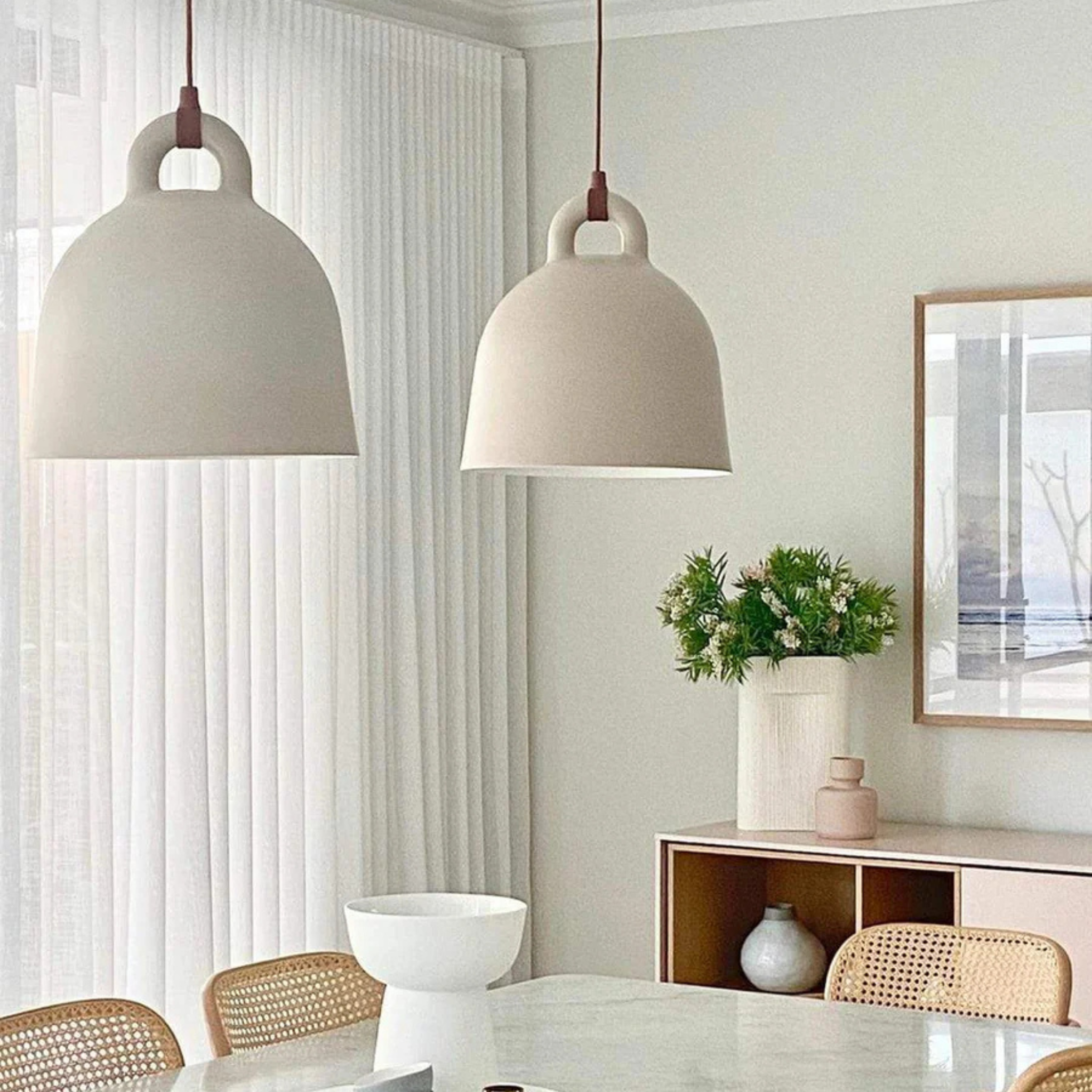 Bell Lamp Medium - Sand