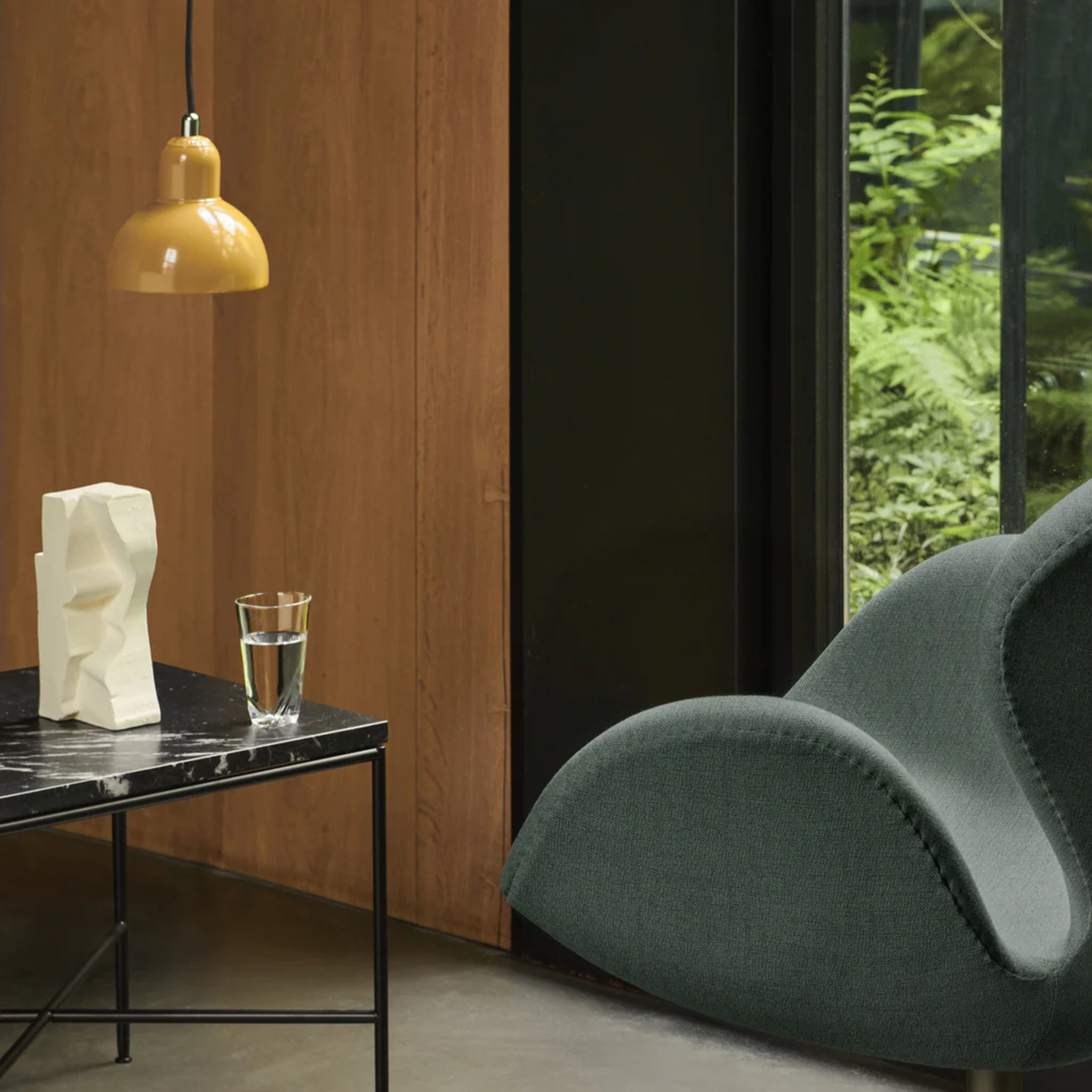 6722-P - Kaiser Idell Pendant - Soft Ochre