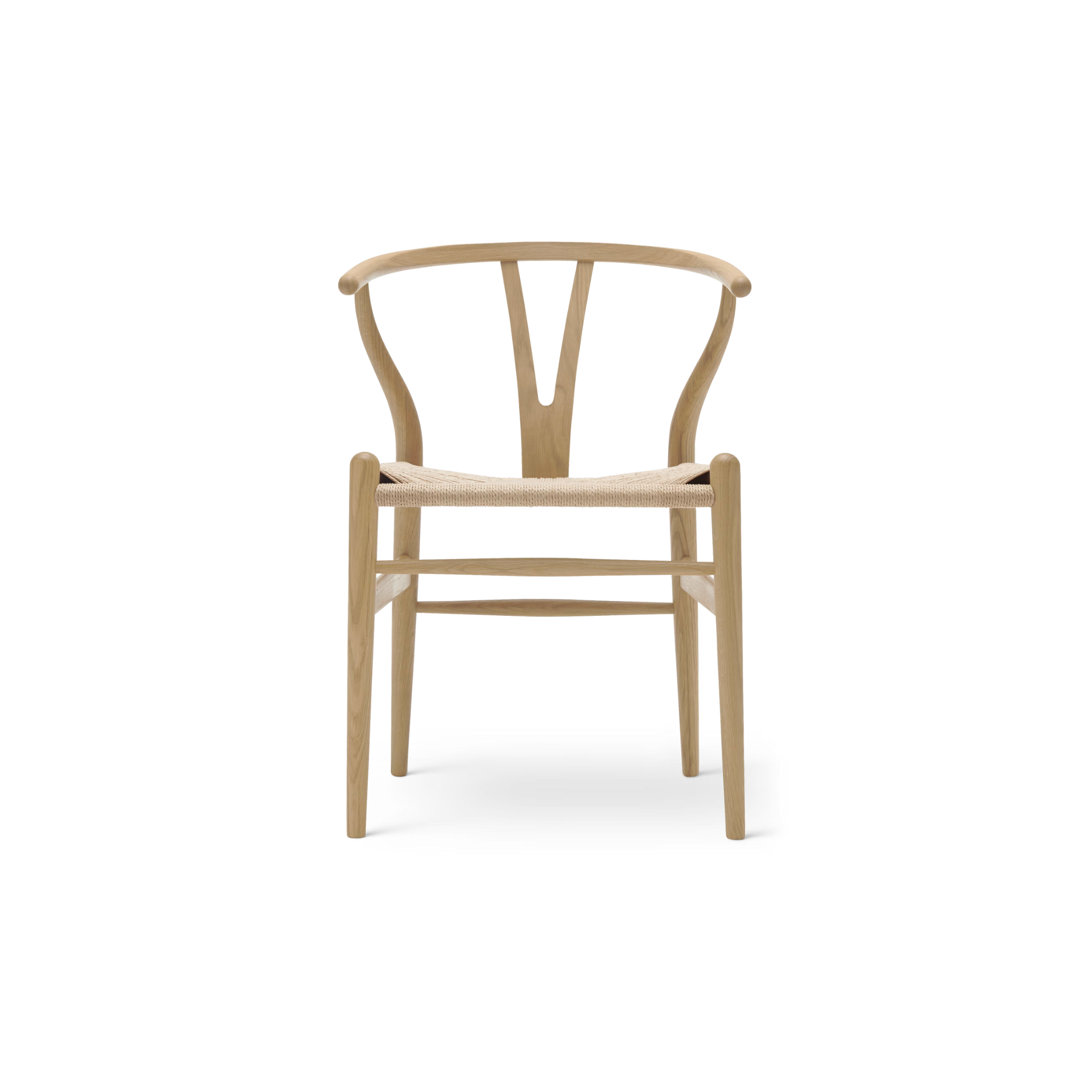 CH24 - Wishbone Chair / Oak soap / Natural paper cord