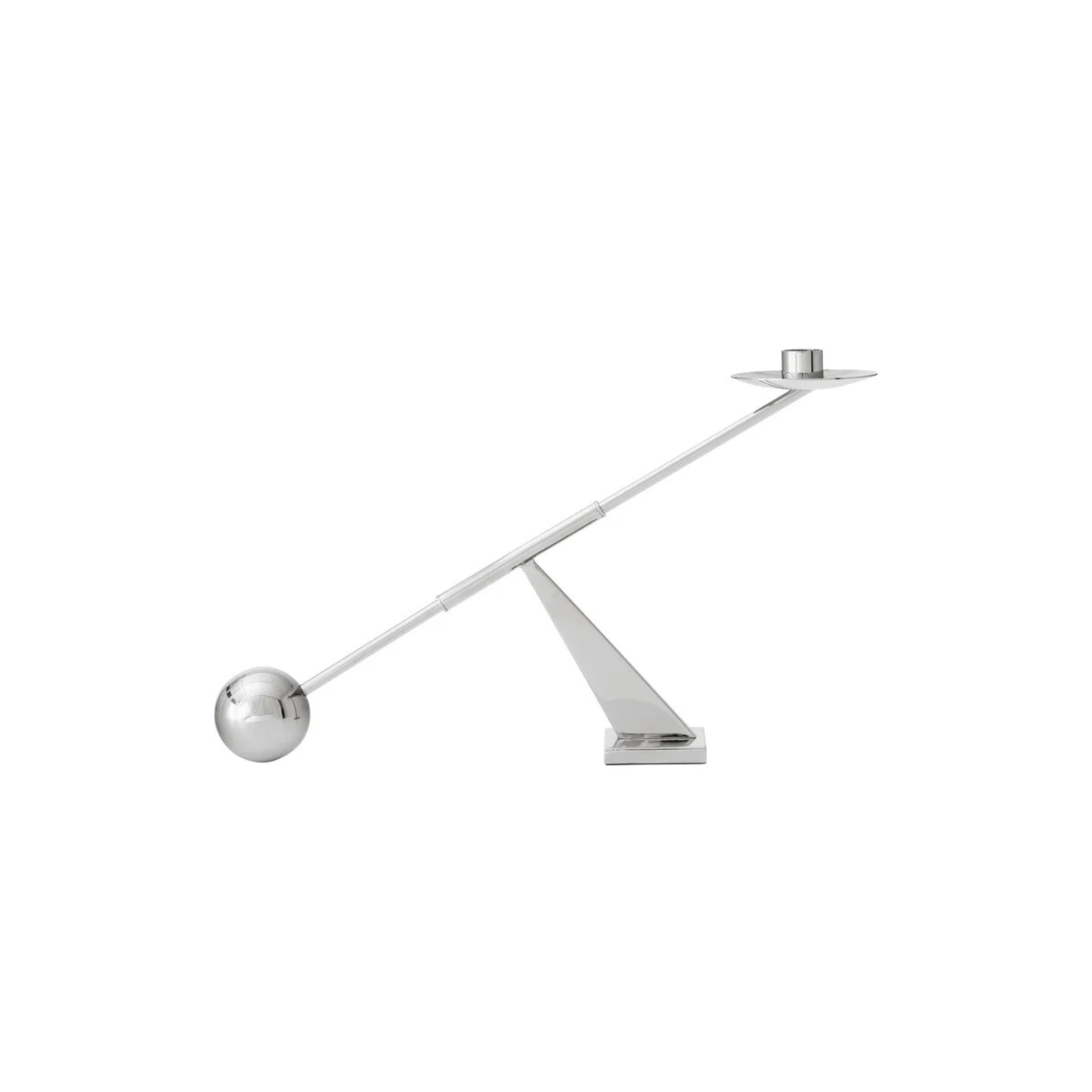 Interconnect Candle Holder / Small - Stainless Steel