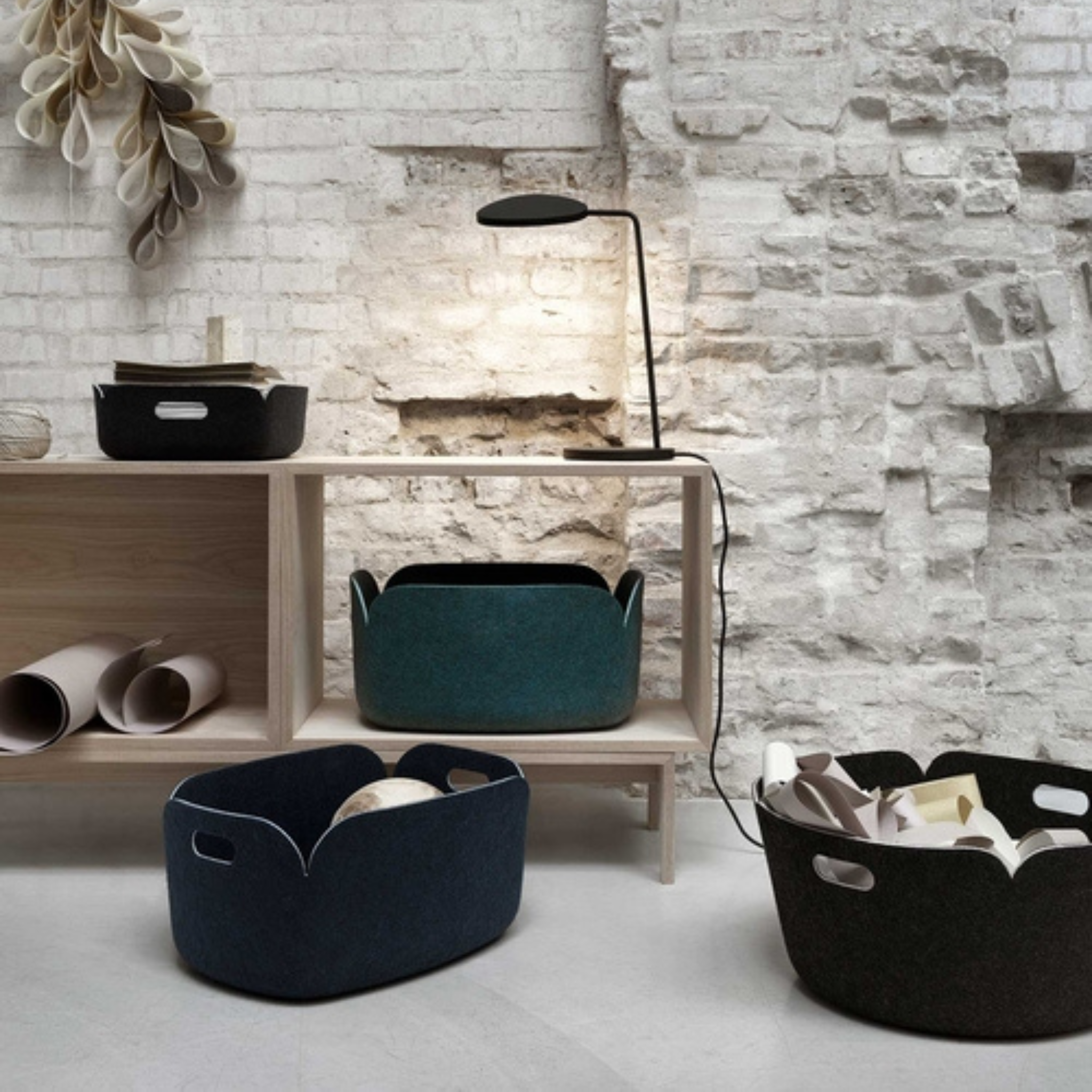 Restore Basket/ Midnight Blue