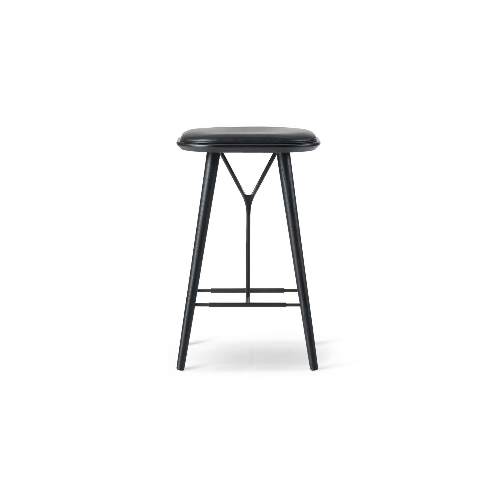 Spine Wood Base Stool - Model 1736