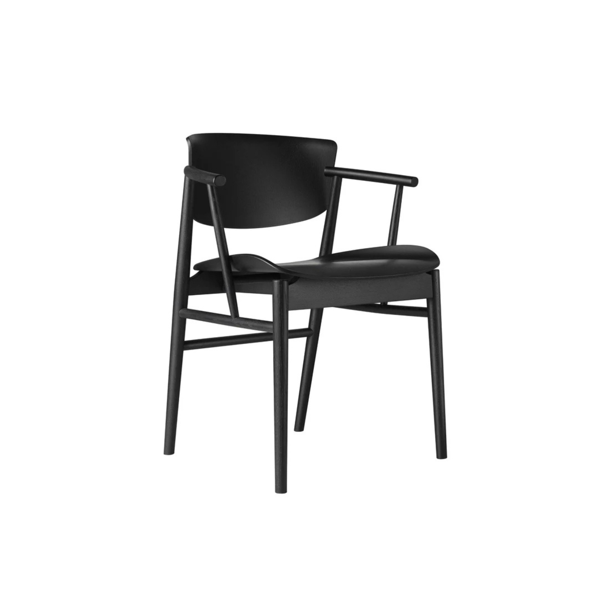 N01 - Armchair / Oak black