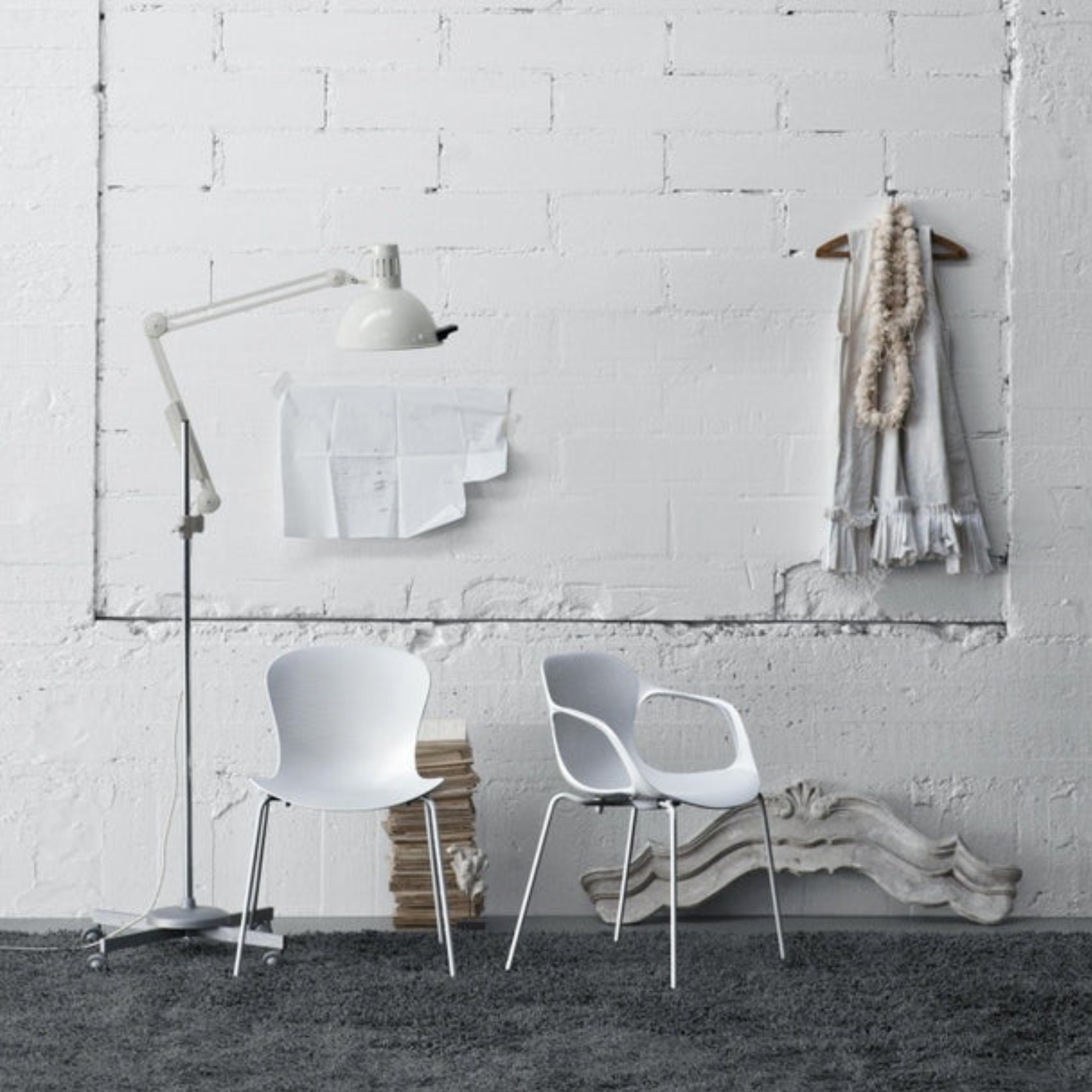 KS50 - Nap Chair / Monochrome Milk white