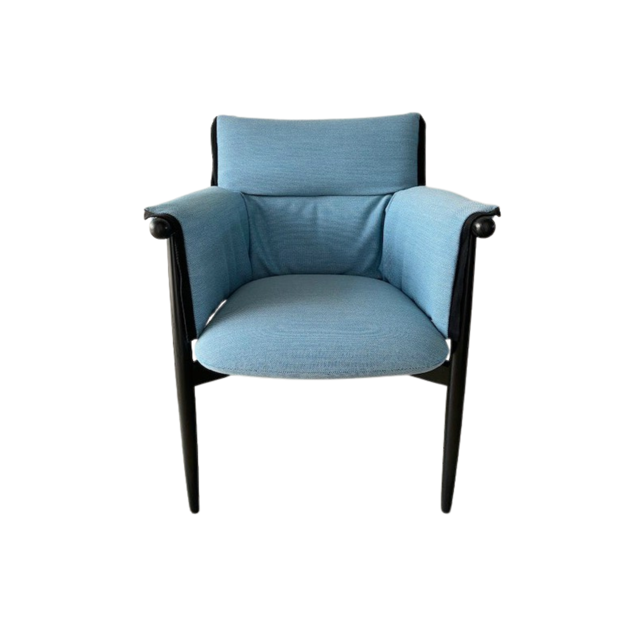EOO5 - Embrace Armchair / Oak black lacquered / Steelcut Trio 2 733