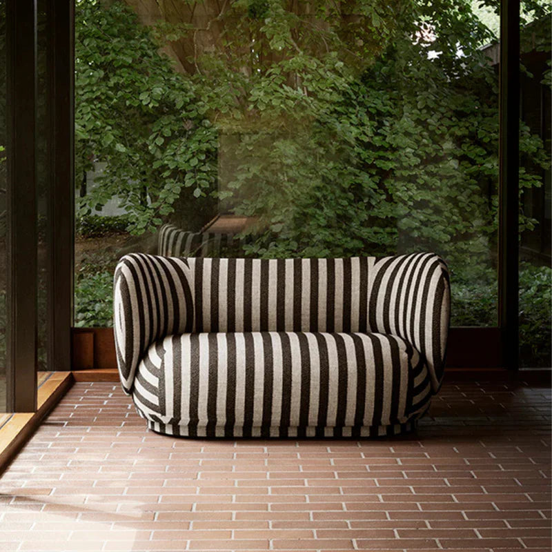 Rico Ottoman / Fabric Louisiana