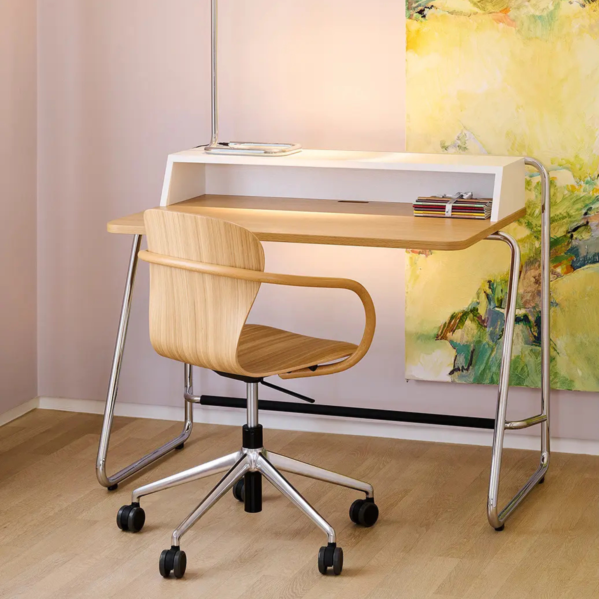 S 1200/ Oak Oil/ Lacquer White