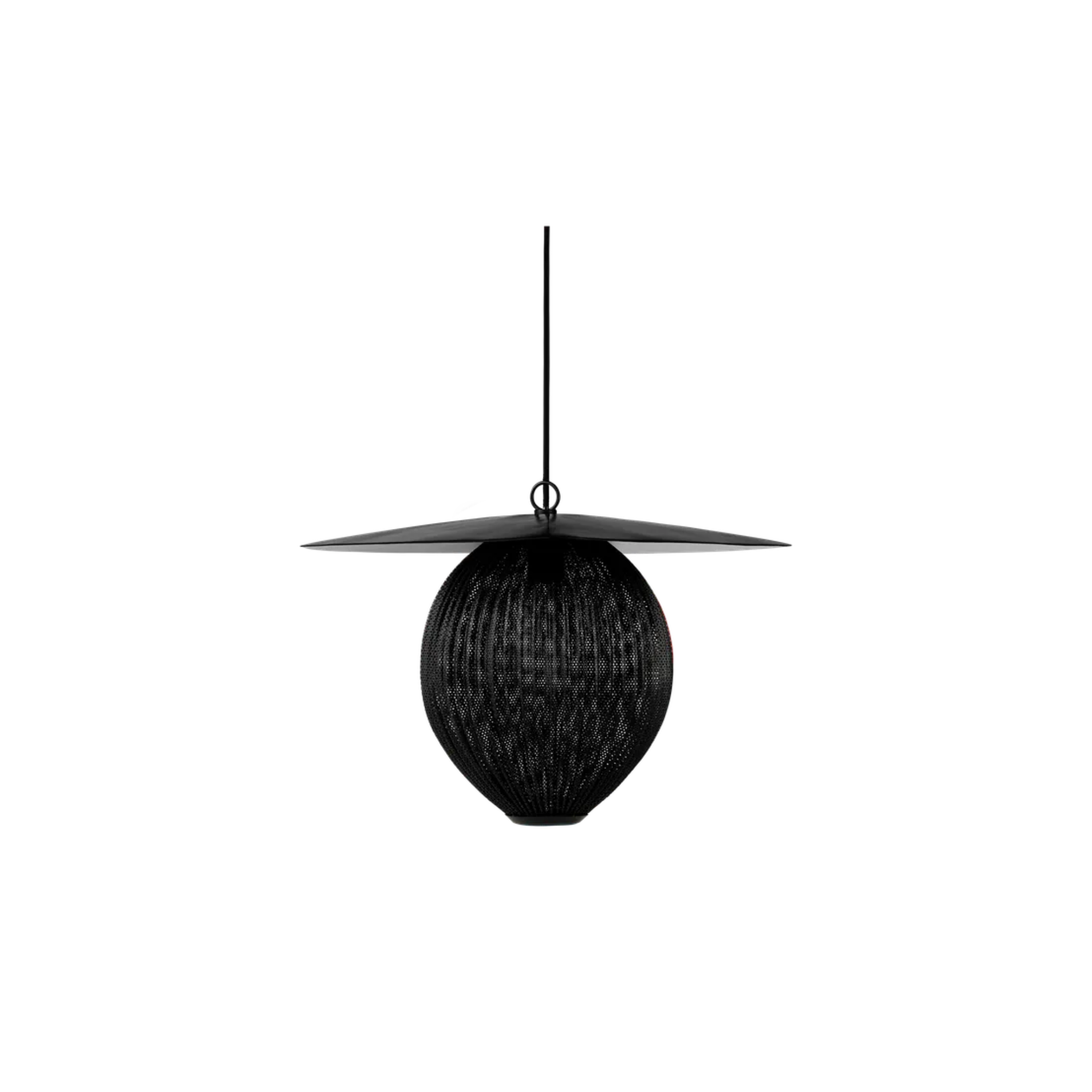Satellite Pendant - Large / Soft Black